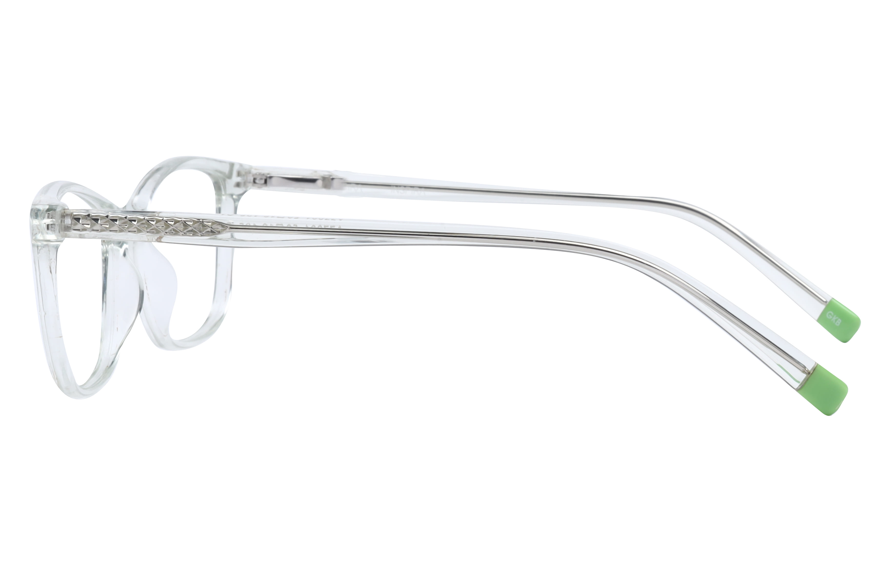 Inspira A77001 Frame Transparent Female Full Shell Frame — Transparent frame — view 3