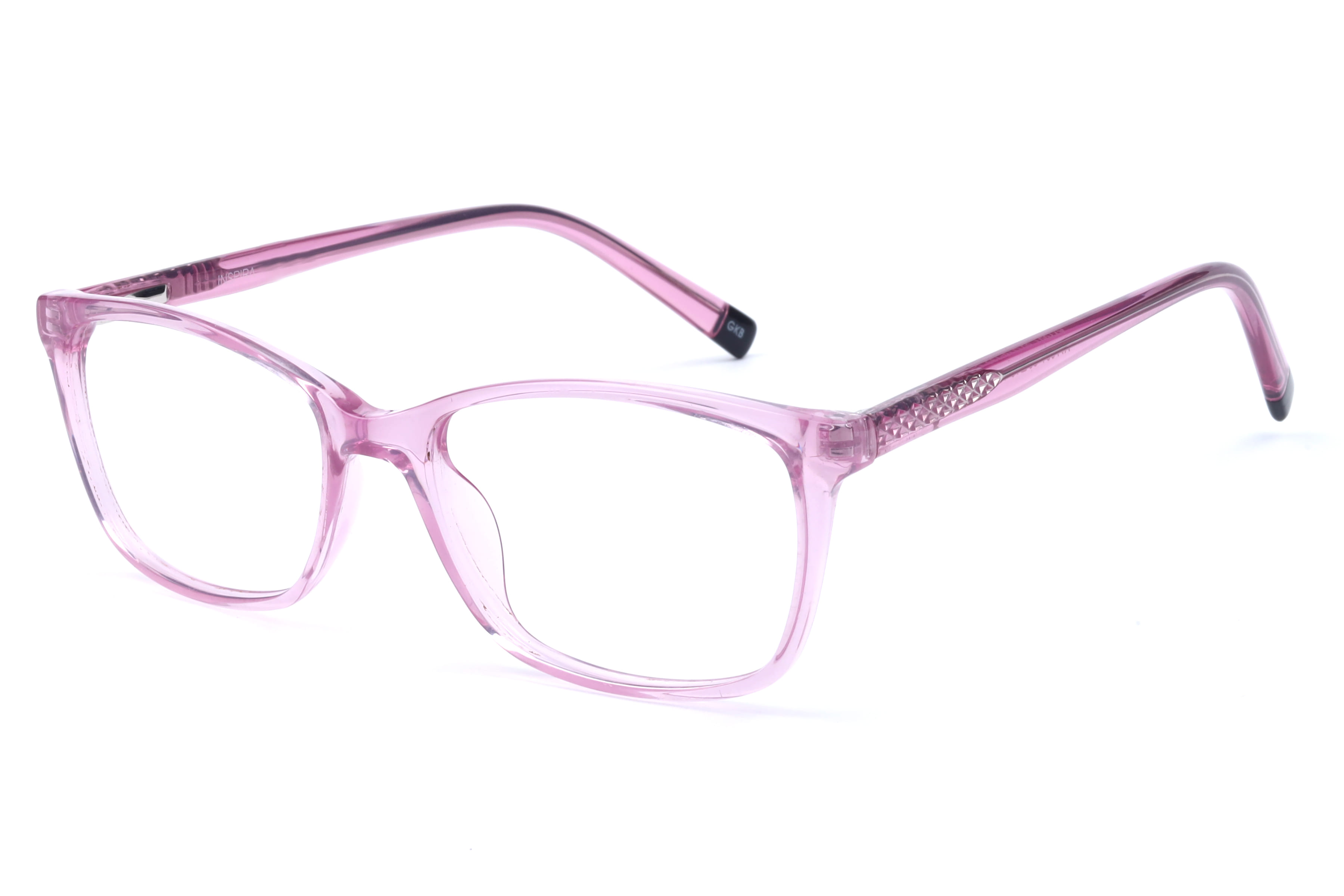 Inspira A77001 Frame Violet Female Full Shell Frame — Violet frame — view 1