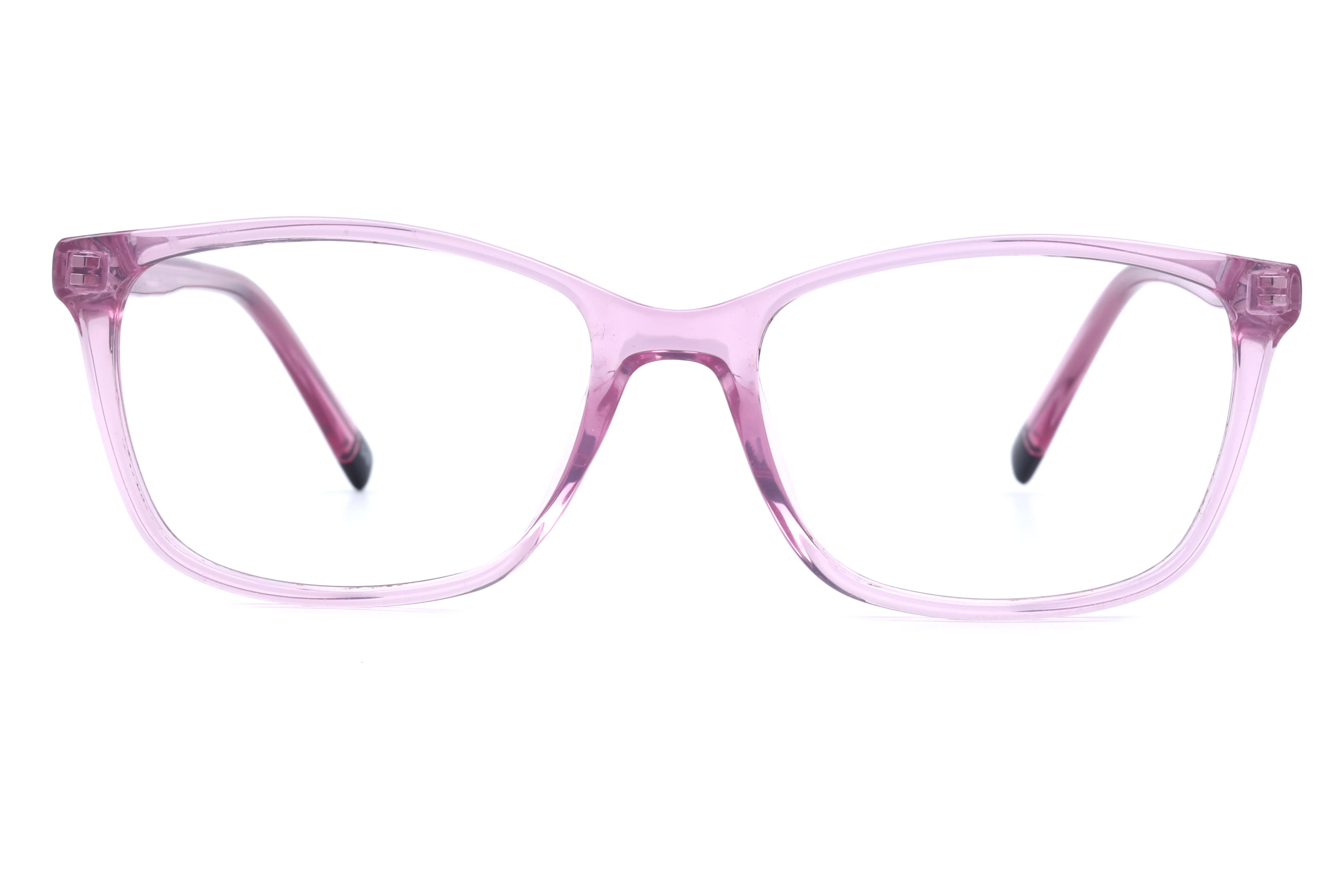 Inspira A77001 Frame Violet Female Full Shell Frame — Violet frame — view 2