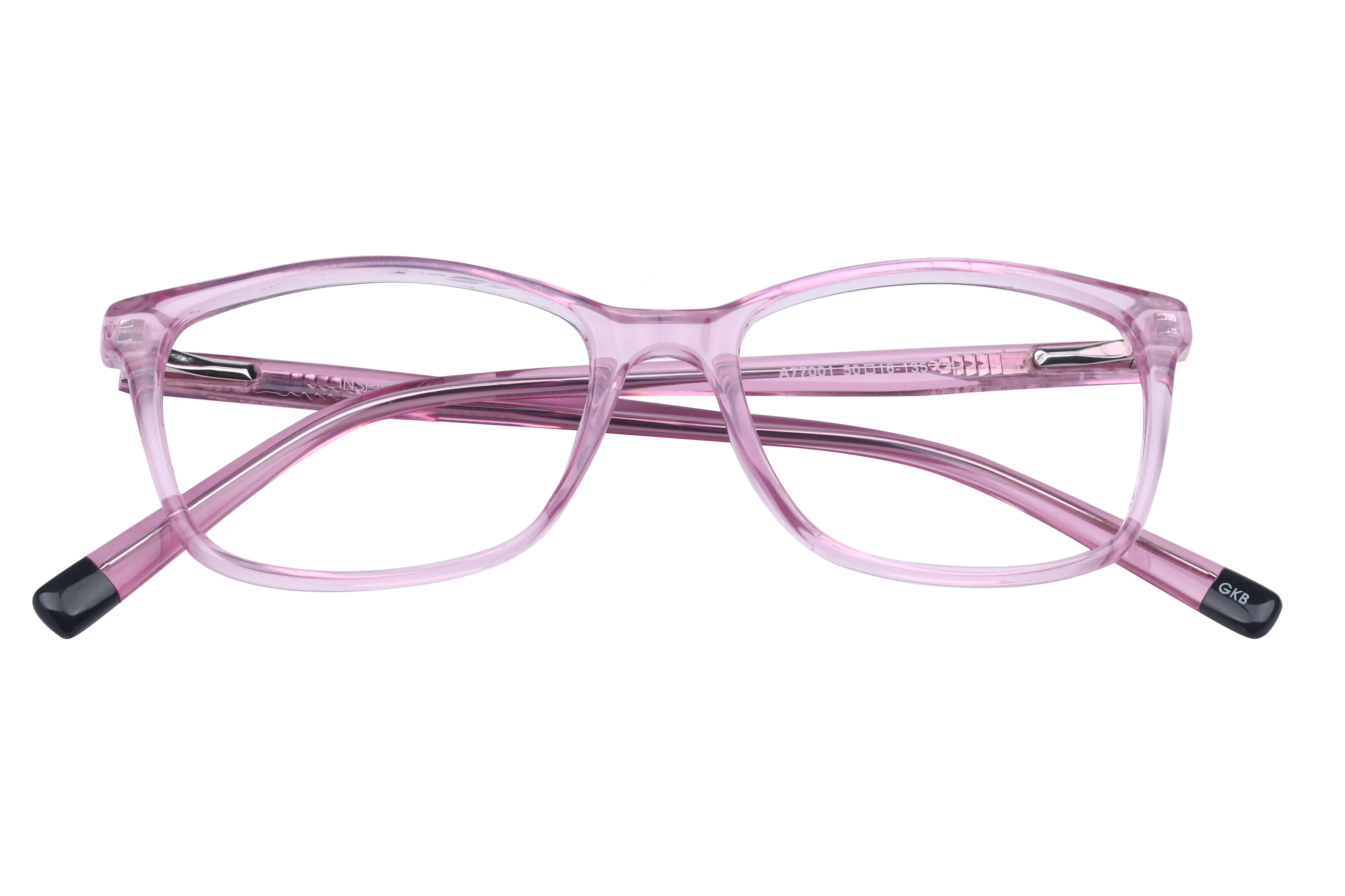 Inspira A77001 Frame Violet Female Full Shell Frame — Violet frame — view 4