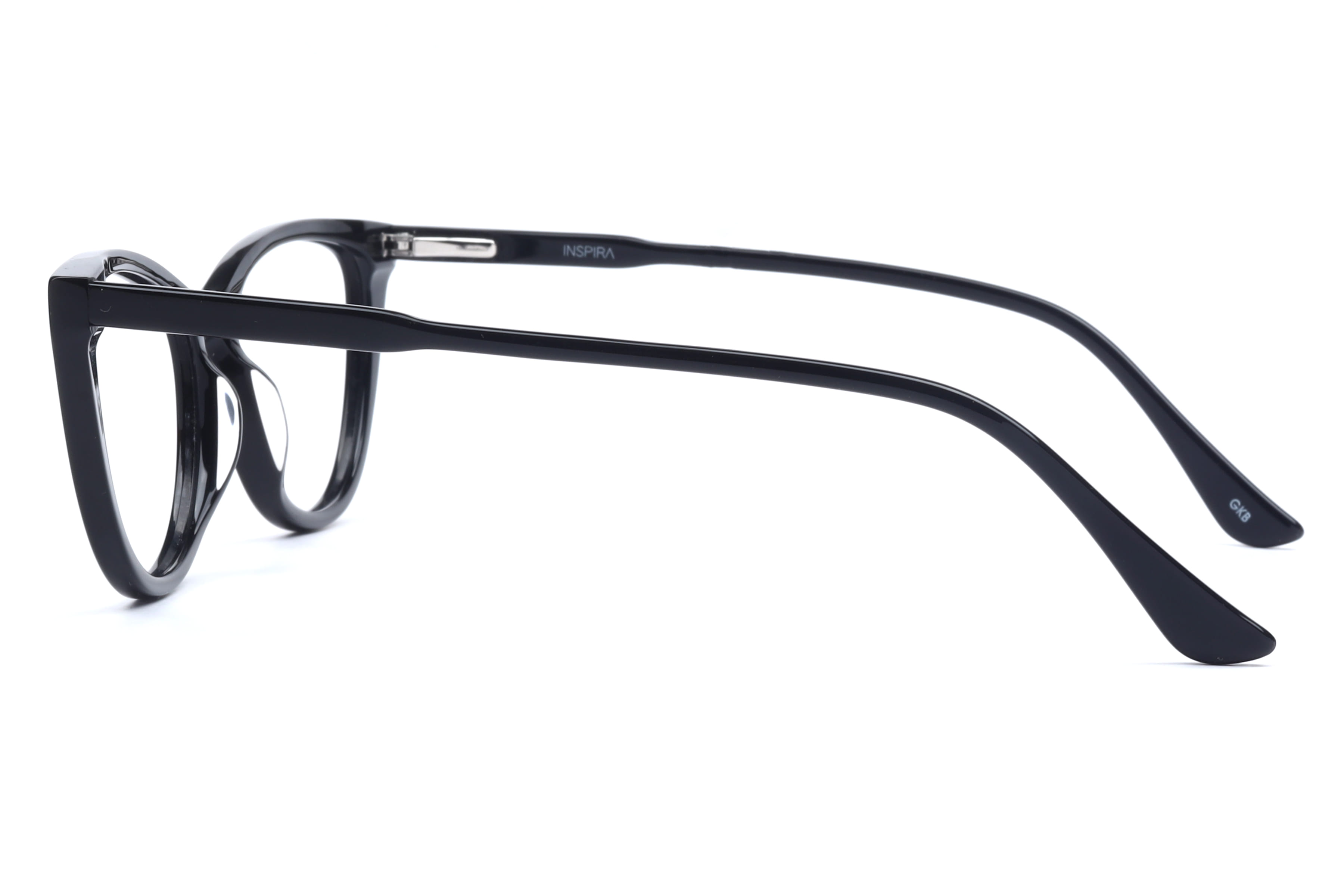 Inspira F3046 Frame Black Female Full Shell Frame — Black frame — view 3