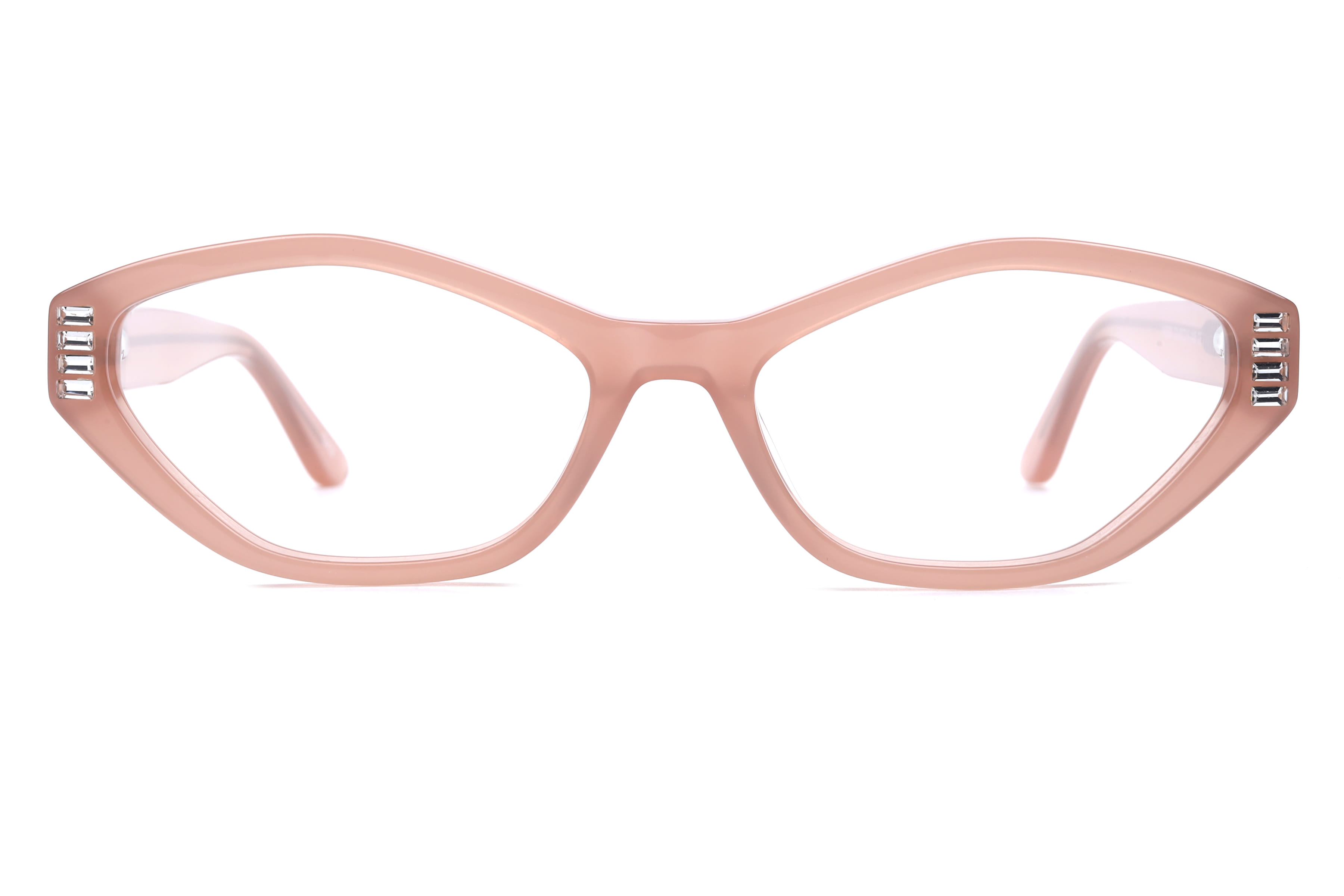 Inspira VA5506 Frame Beige Female Full Shell Frame — Beige frame — view 2