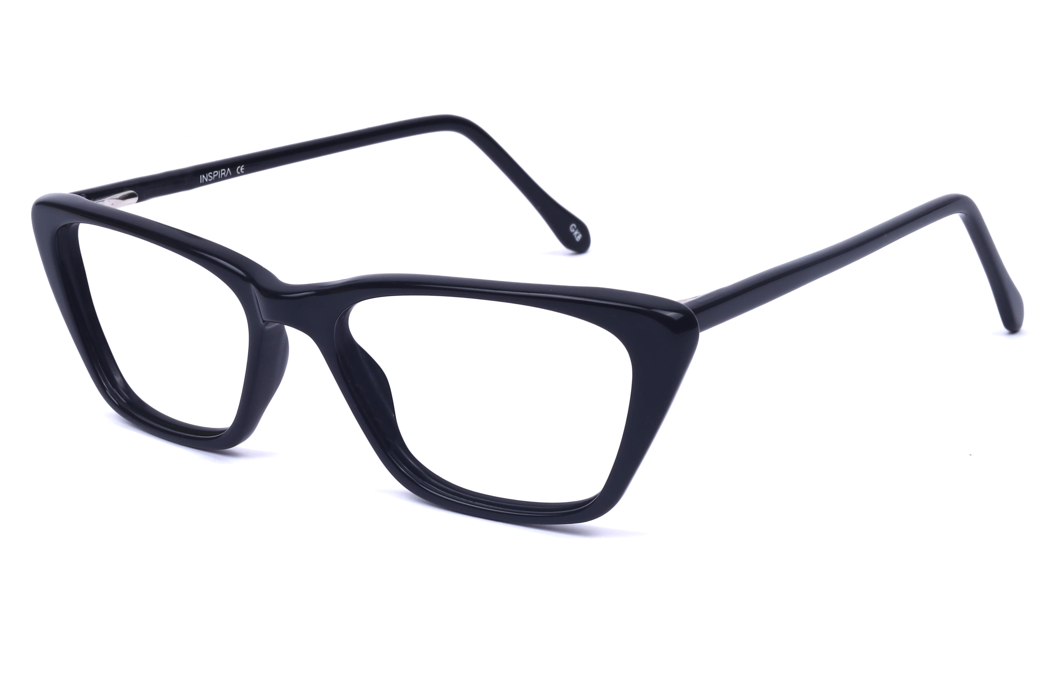 Inspira 821 Frame Black Female Shell Shell Frame — Black frame — view 1