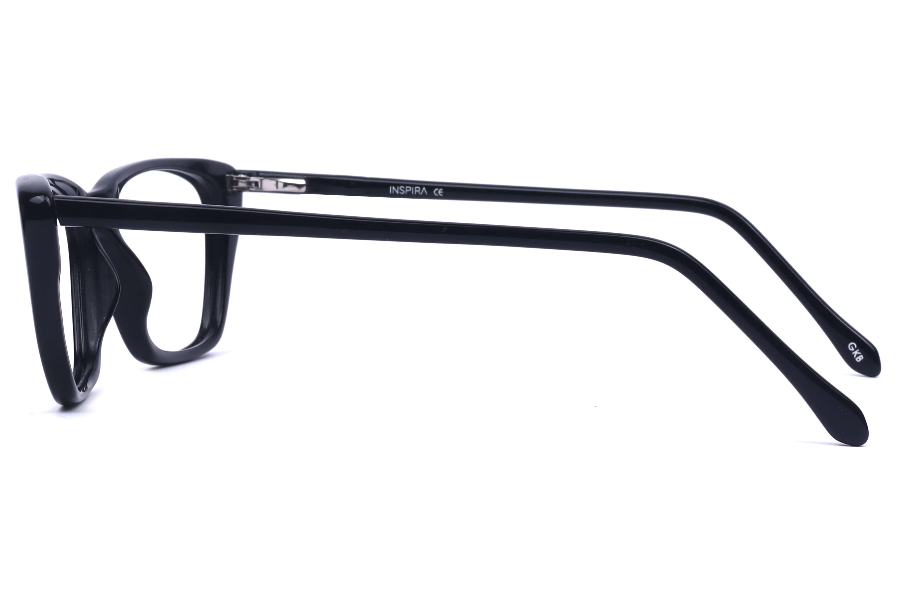 Inspira 821 Frame Black Female Shell Shell Frame — Black frame — view 2