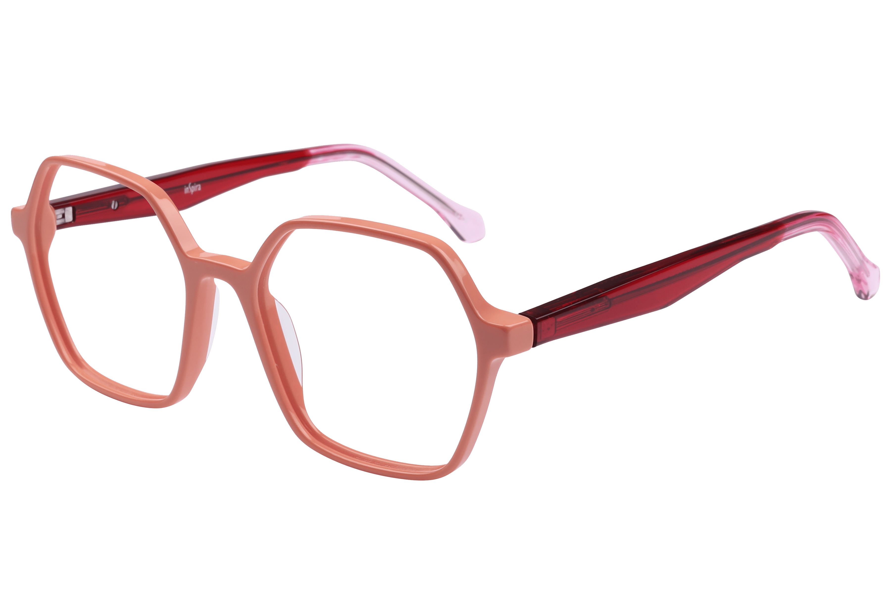Inspira VA5523 Frame Orange Female Full Shell — Orange frame
