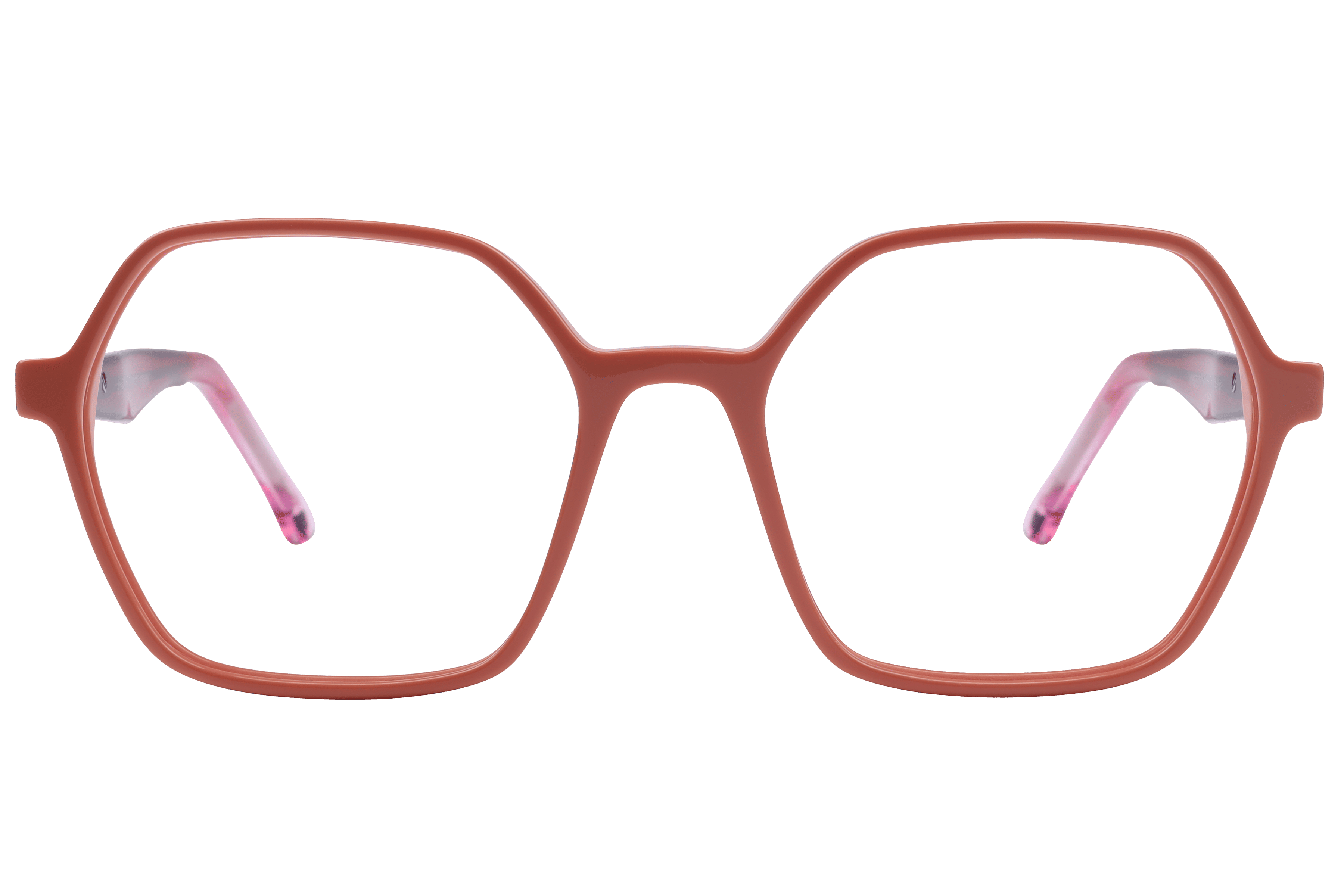 Inspira VA5523 Frame Orange Female Full Shell Frame — Orange frame — view 2
