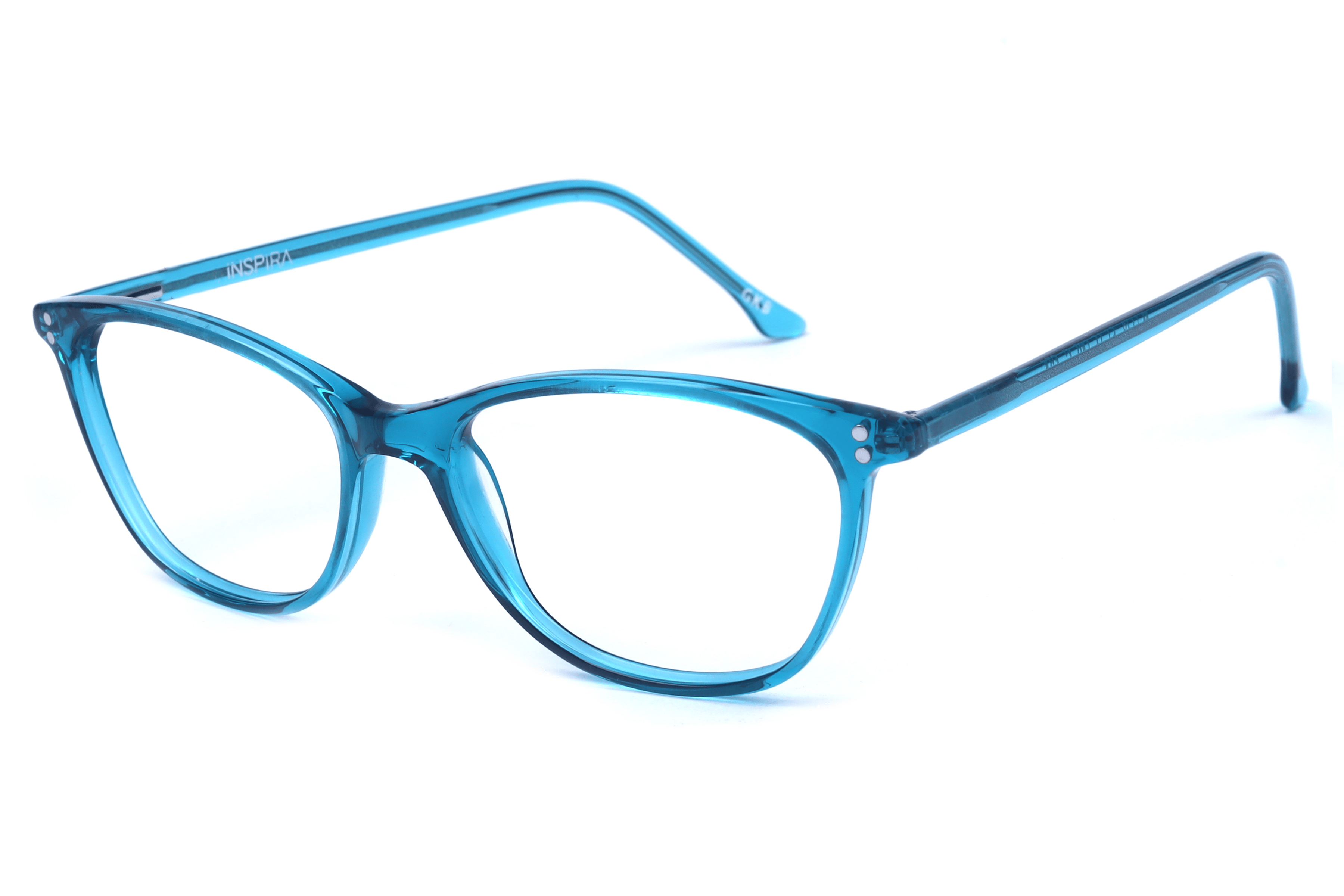 INSPIRA M-1129 C524 Frame — Transparent Green frame — view 1