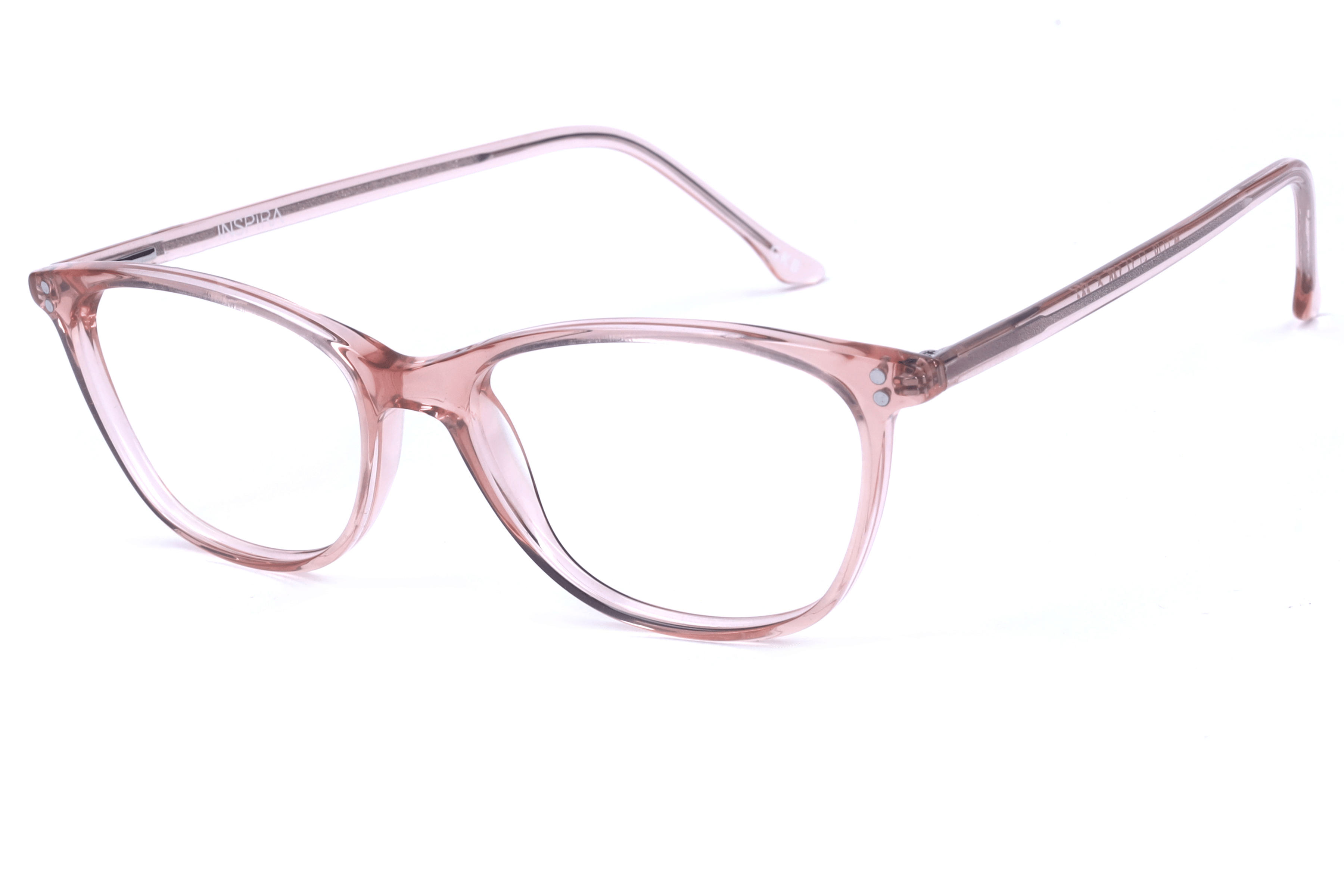 INSPIRA M-1129 C525 Frame — Transparent Pink frame — view 1