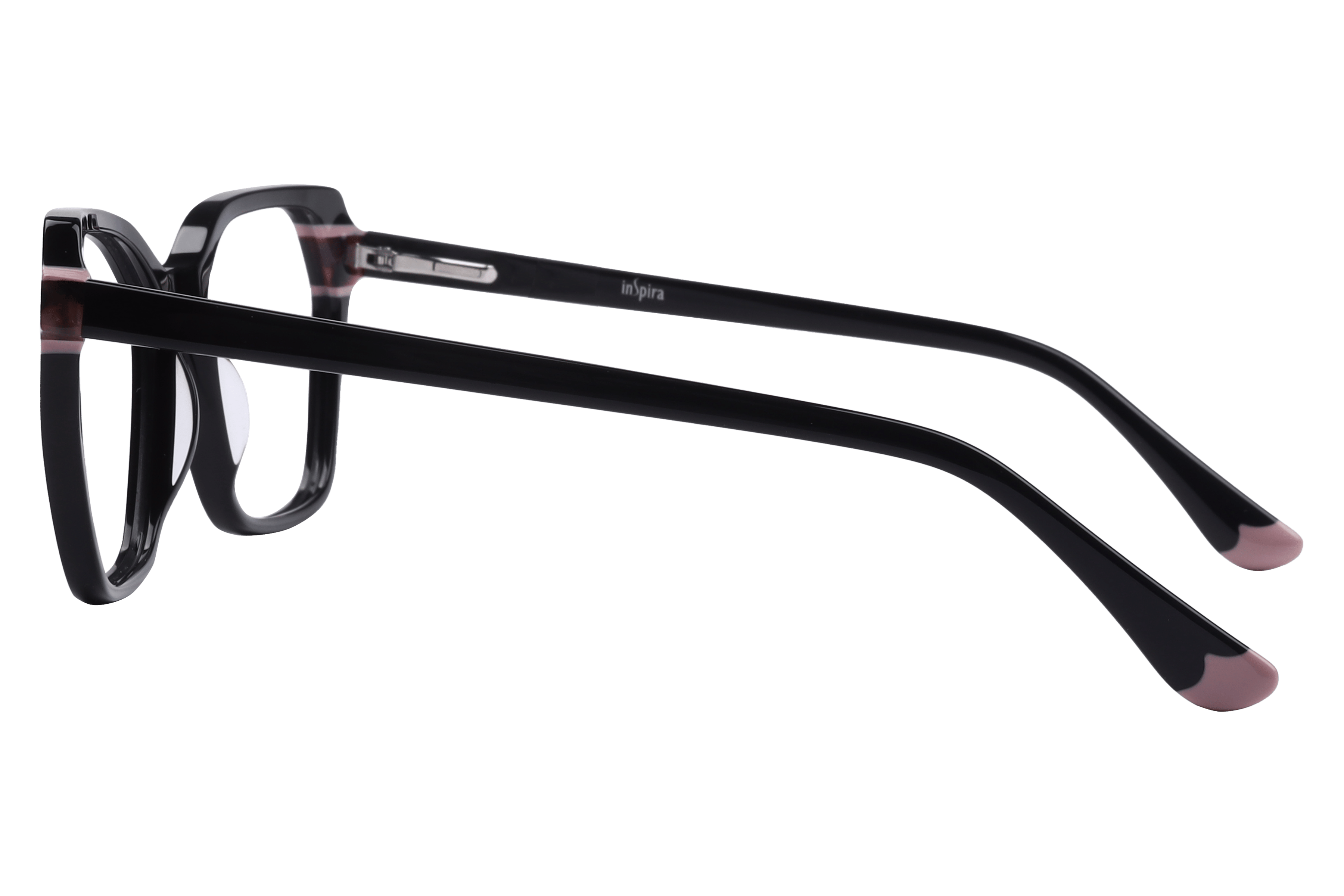 Inspira ASM2026 Frame Black Female Full Shell Frame — Black frame — view 3