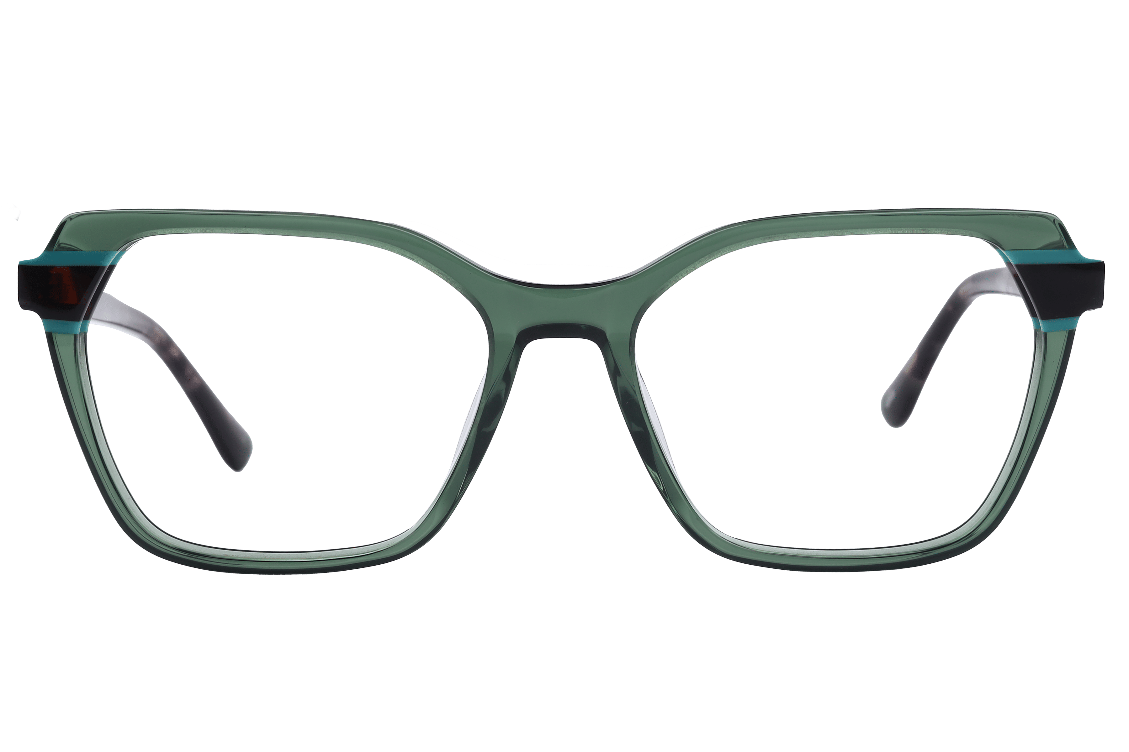 Inspira ASM2026 Frame Green Female Full Shell Frame — Green frame — view 2
