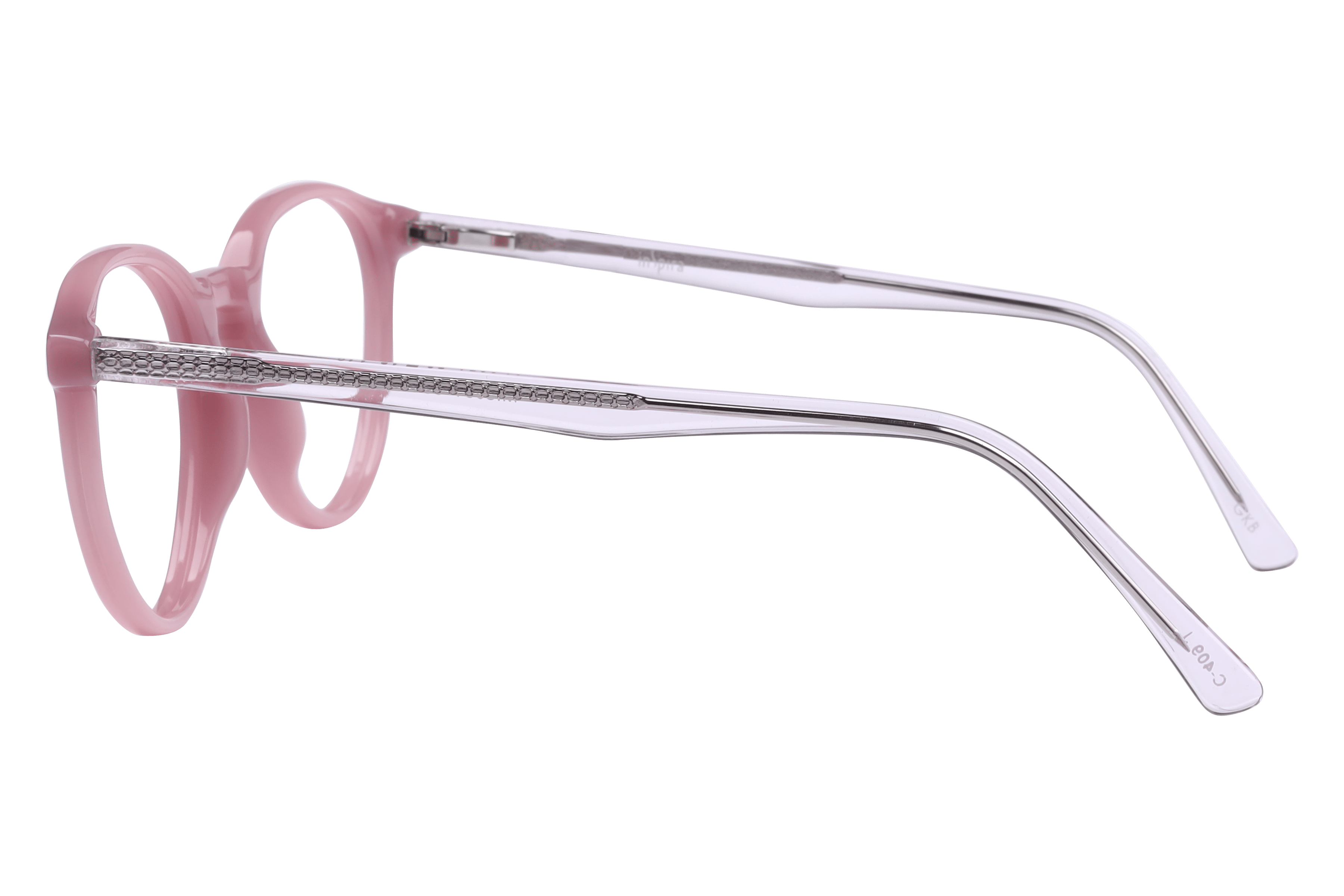 Inspira M.8051 Frame Pink Female Full Shell Frame — Pink frame — view 3