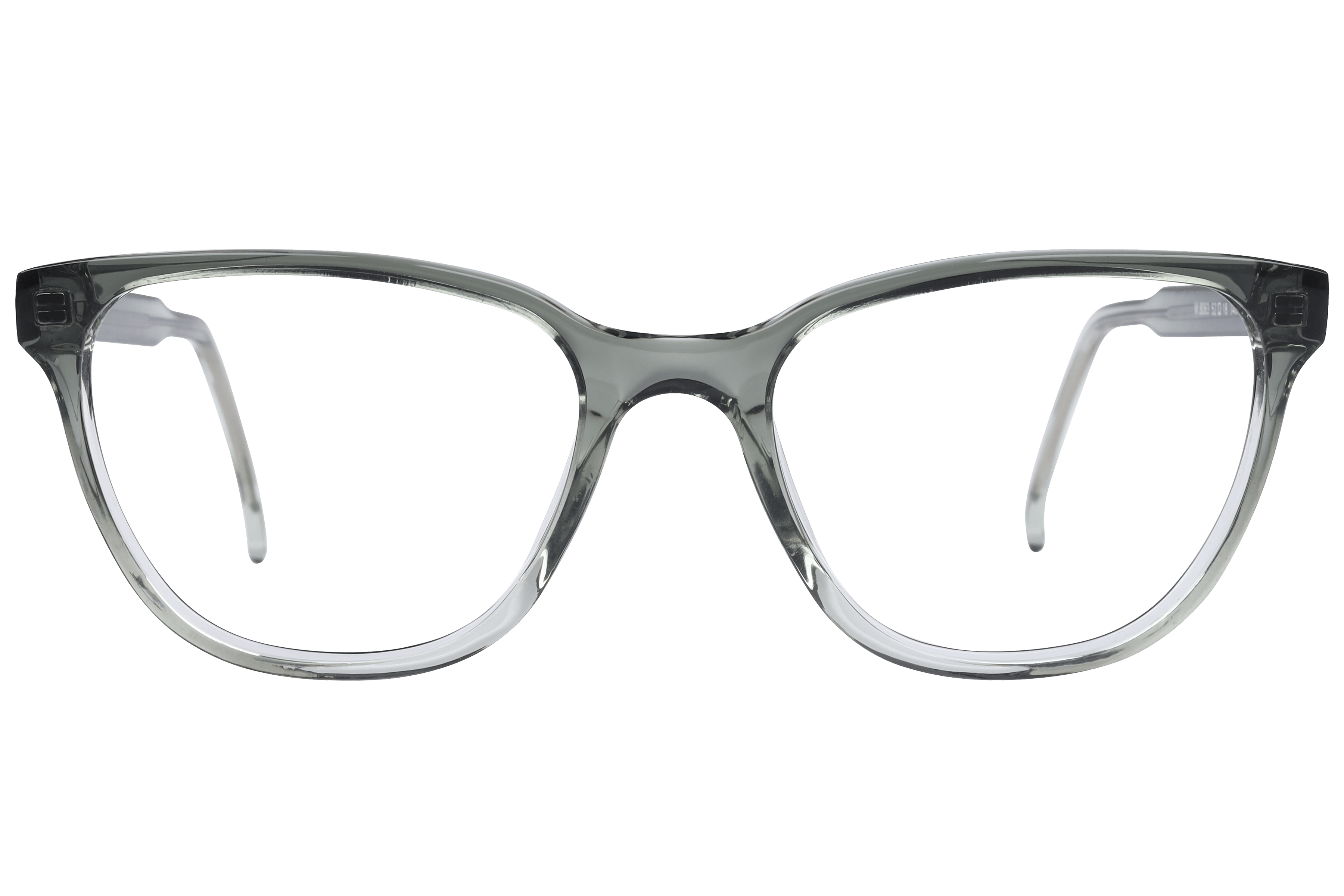 Inspira M.8063 Frame Transparent Green Female Full Shell — Havana frame