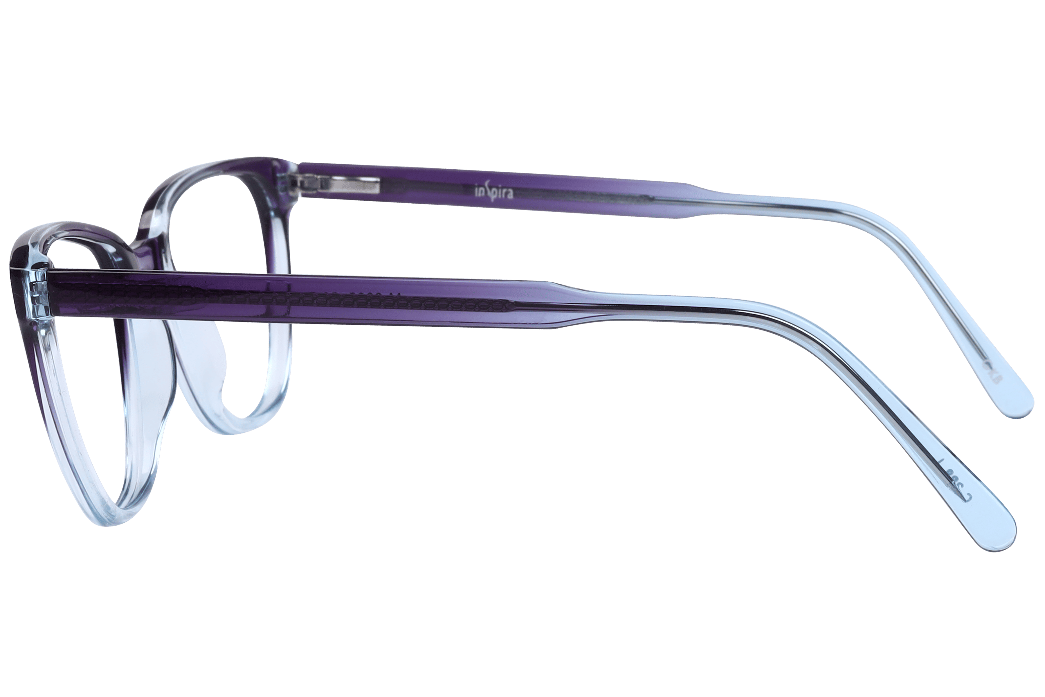 Inspira M.8063 Frame Violet Female Full Shell Frame — view 3