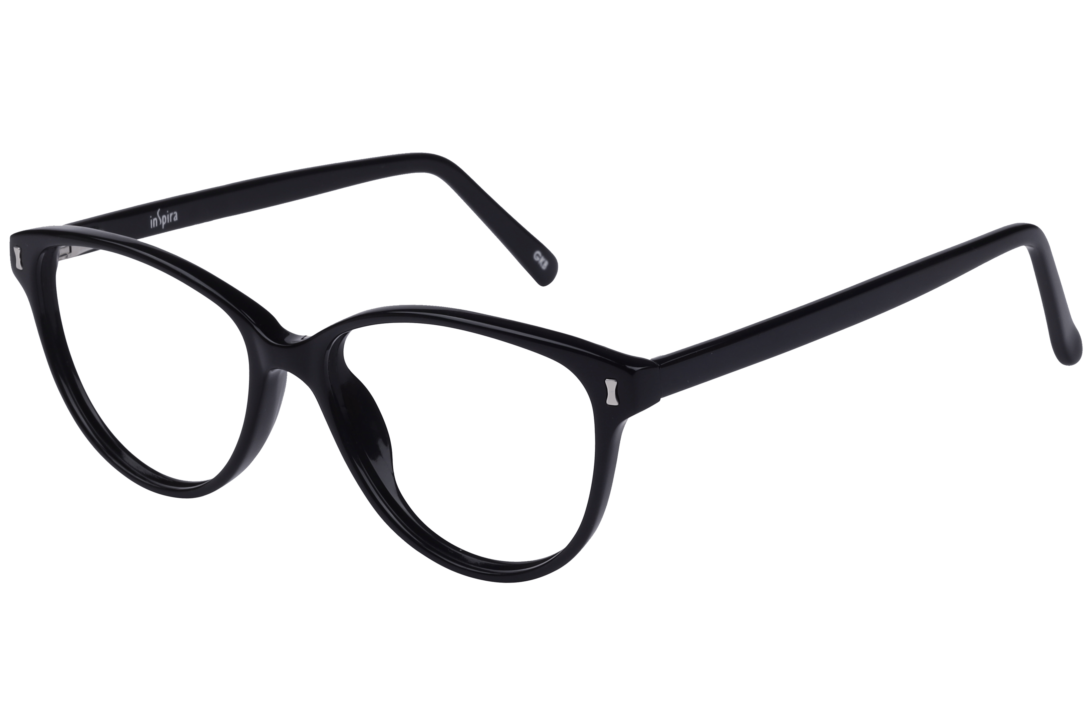 Inspira M.8055 Frame Black Female Full Shell Frame — Black frame — view 1