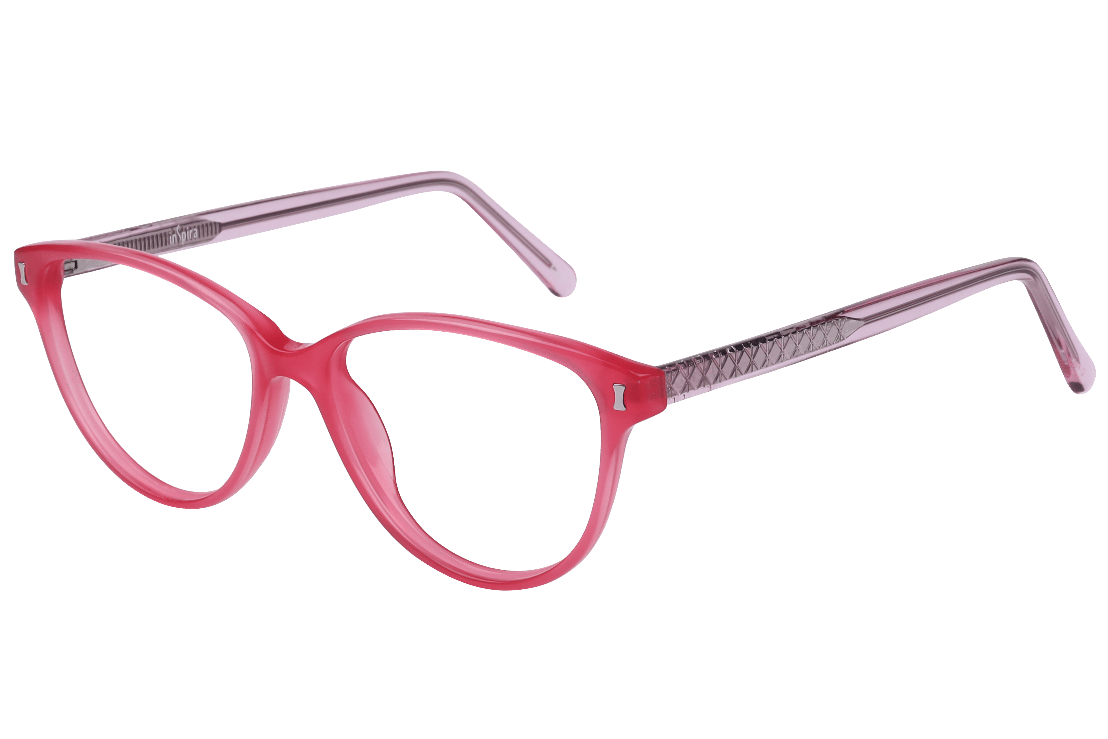 Inspira M.8055 Frame Pink Female Full Shell — Pink frame