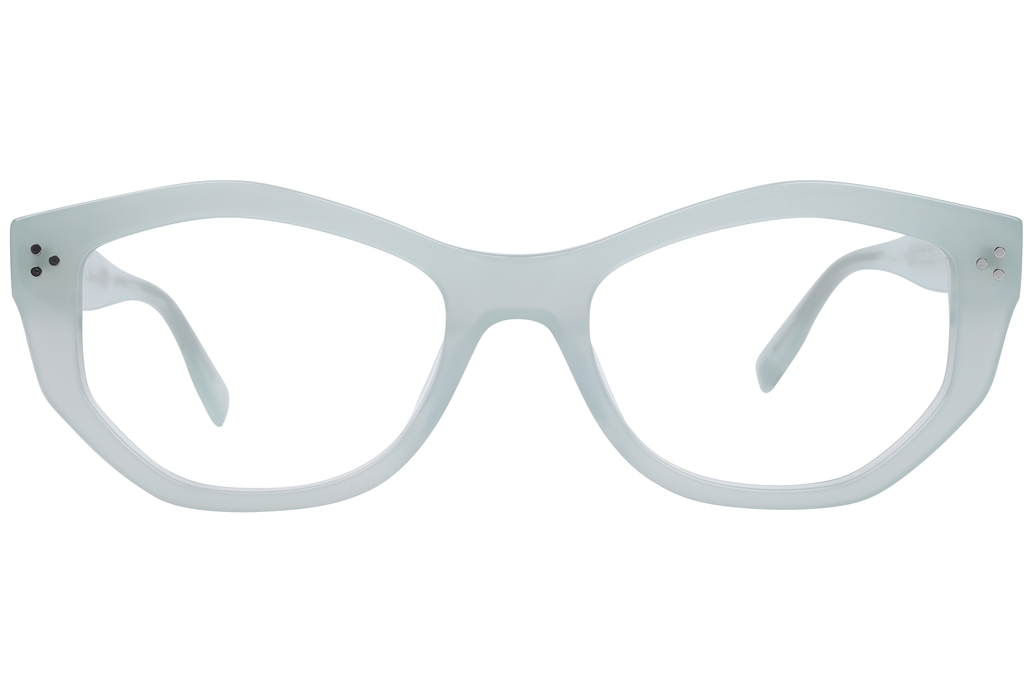 Inspira EC-3-428 Frame Sky Blue Female Full Shell Frame — Sky Blue frame — view 2
