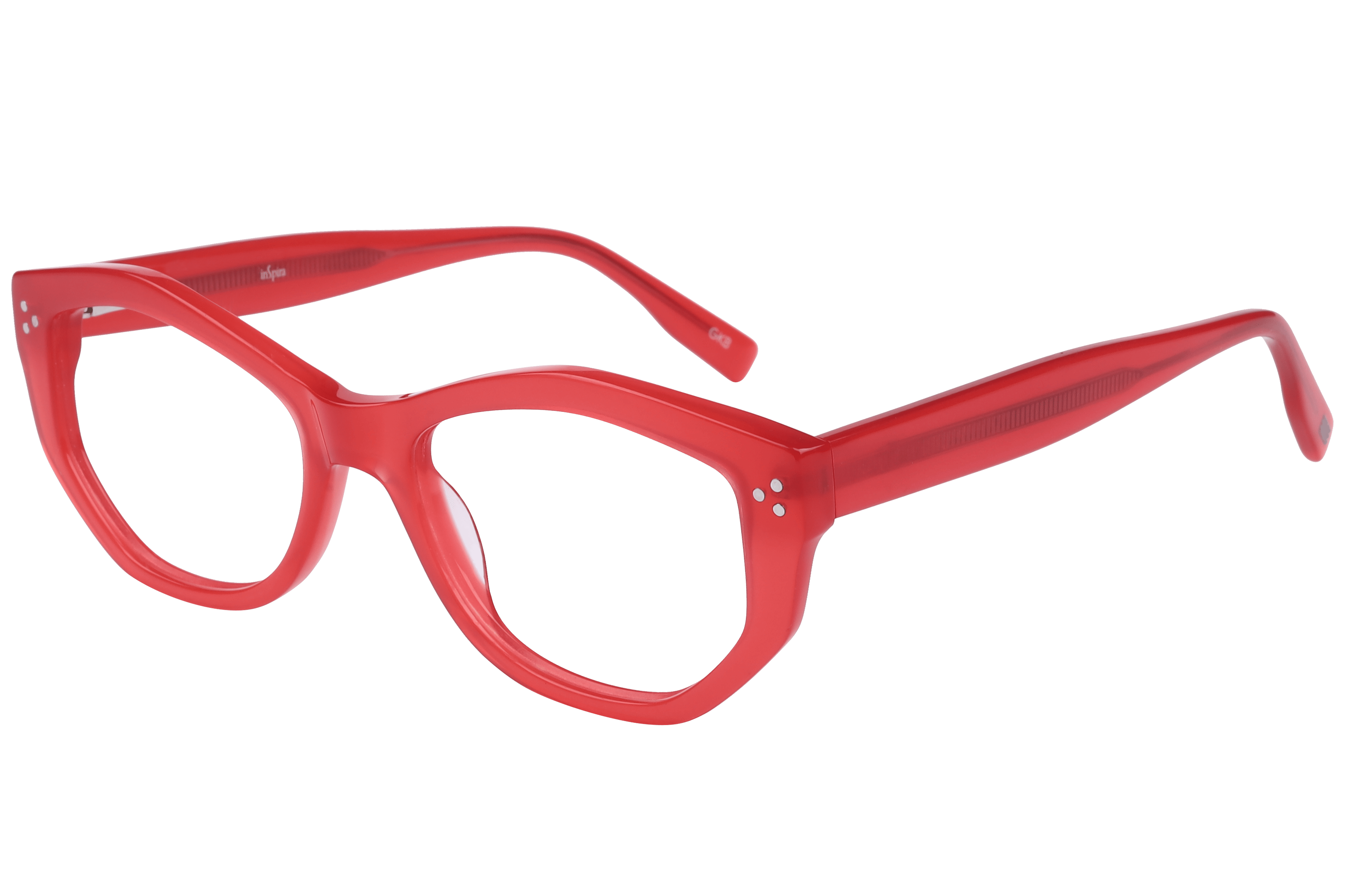 Inspira EC-3-428 Frame Red Female Full Shell — Red frame