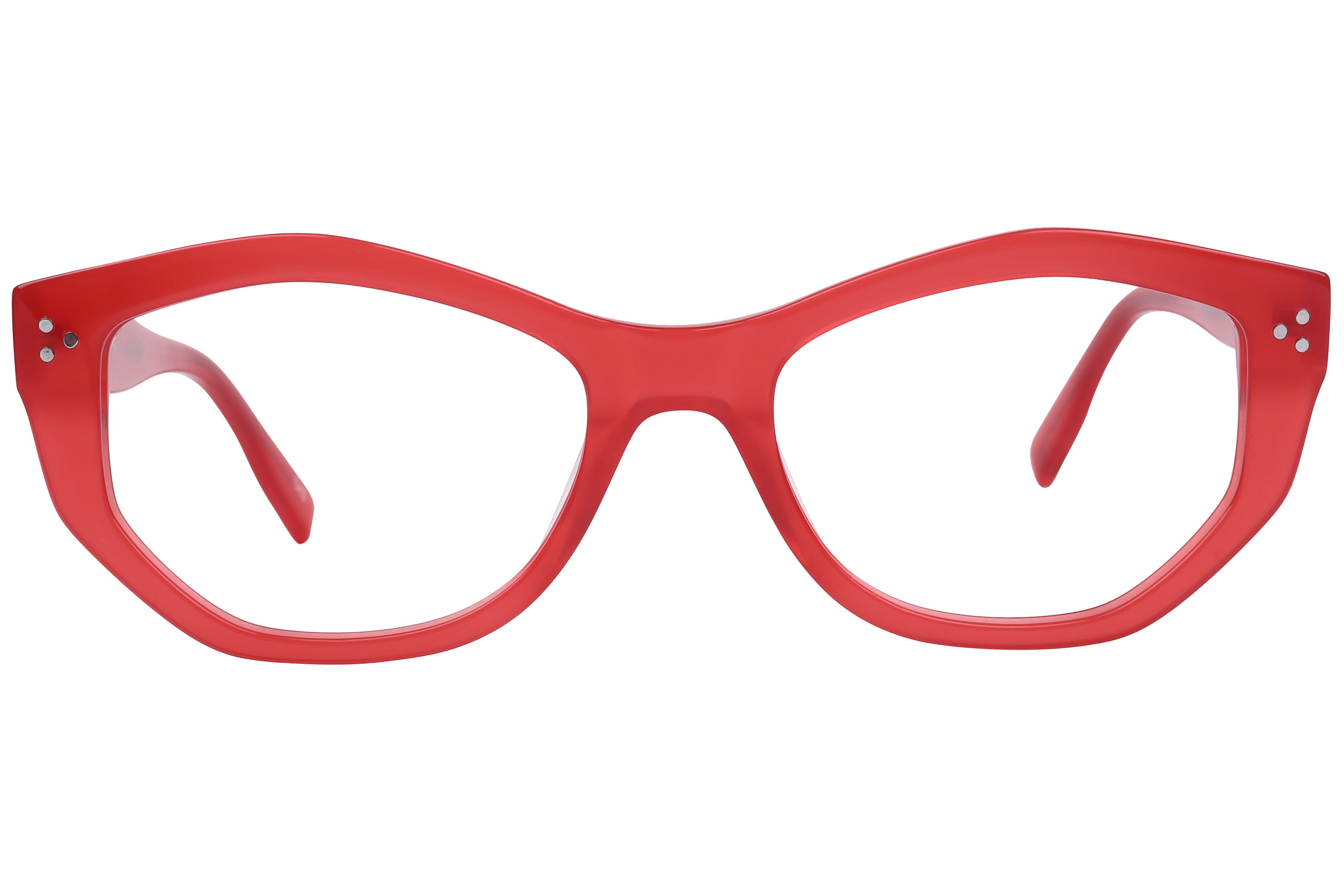 Inspira EC-3-428 Frame Red Female Full Shell Frame — Red frame — view 2