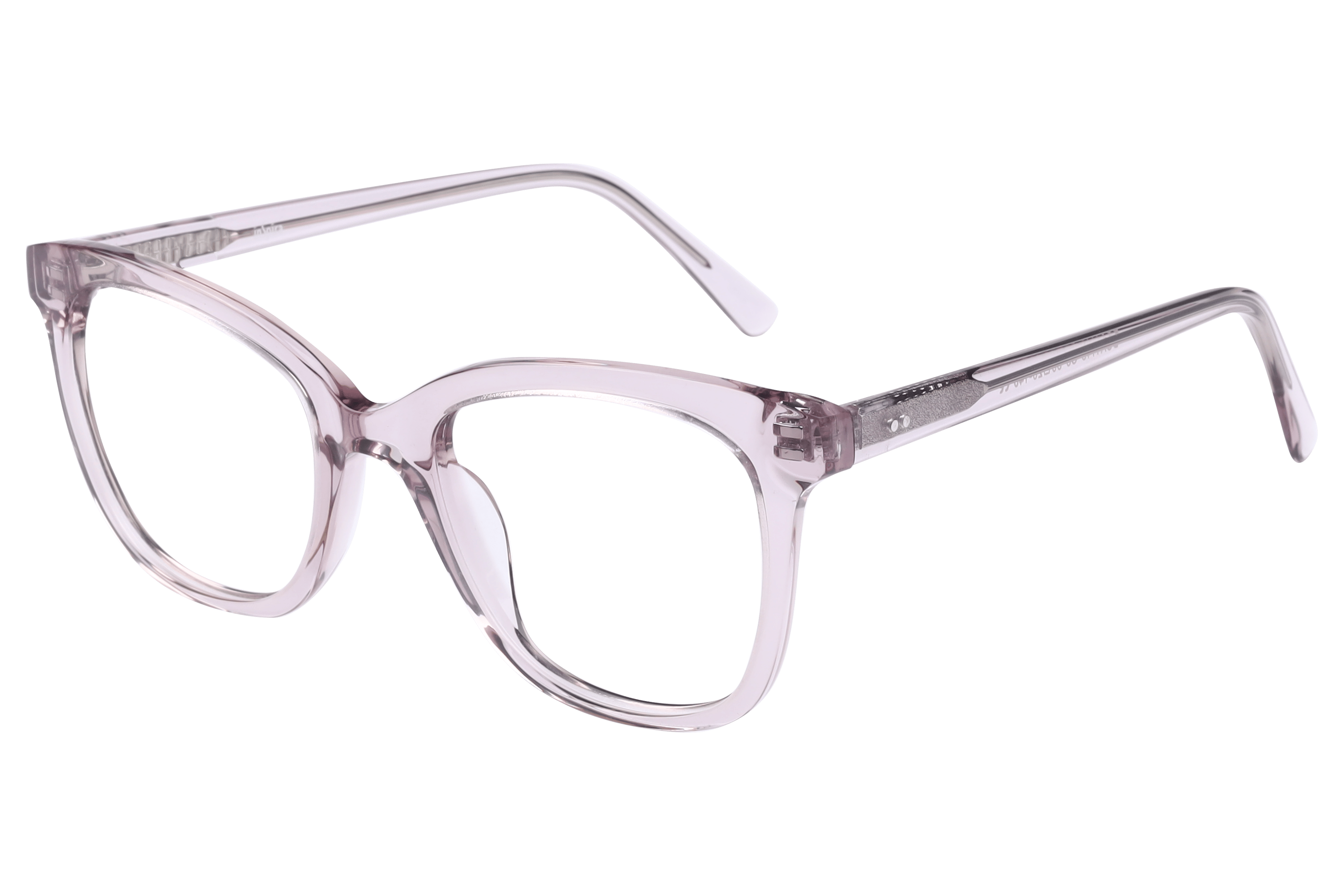 Inspira BOA1148 Frame Transparent Pink Female Full Shell — Transparent Pink frame