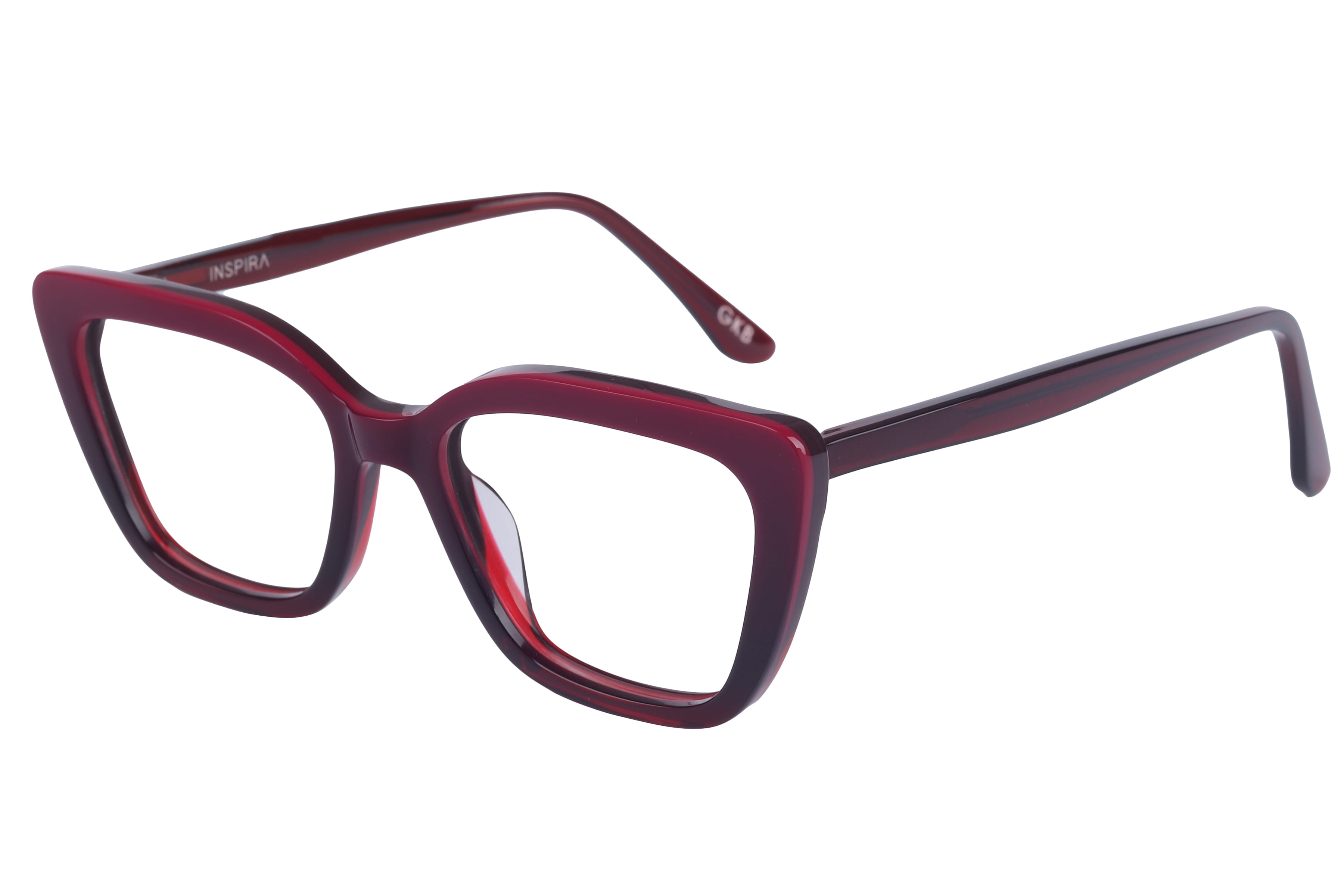Inspira 13072 M-137 Frame Violet Female Full Shell Frame — Violet frame — view 1