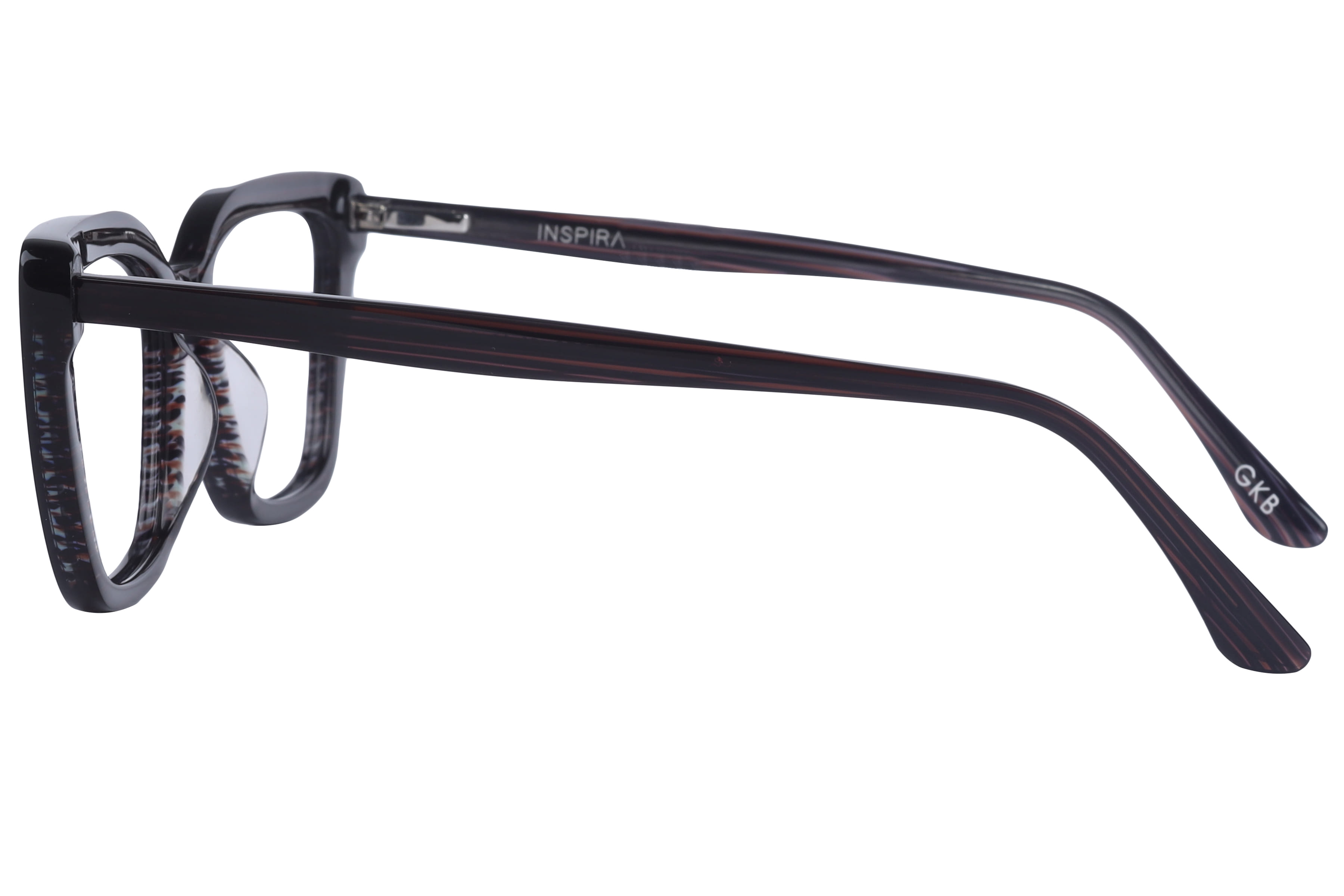 Inspira 13072 M-137 Frame Havana Female Full Shell Frame — Havana frame — view 2