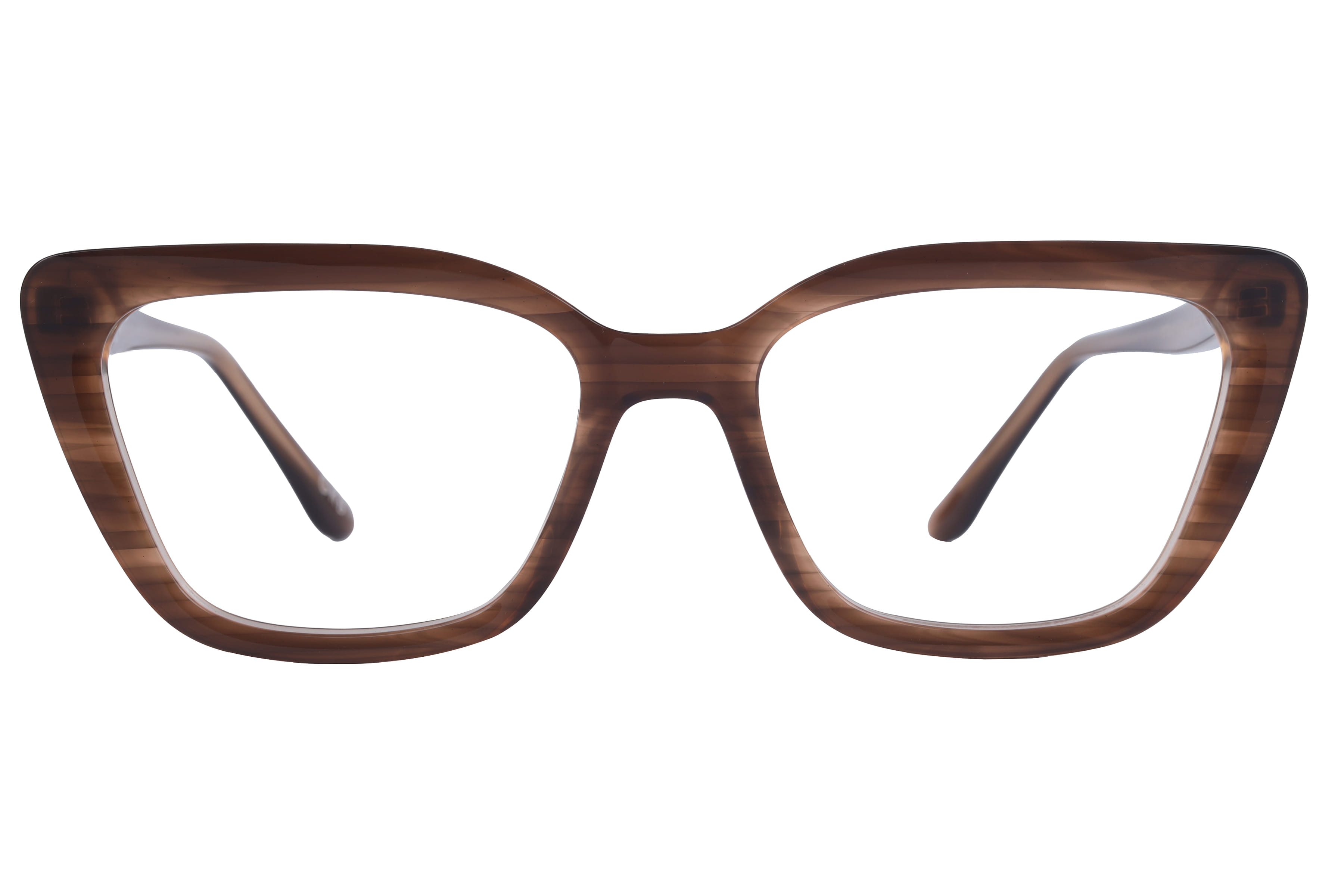 Inspira 13072 M-137 Frame Brown Female Full Shell — Brown frame