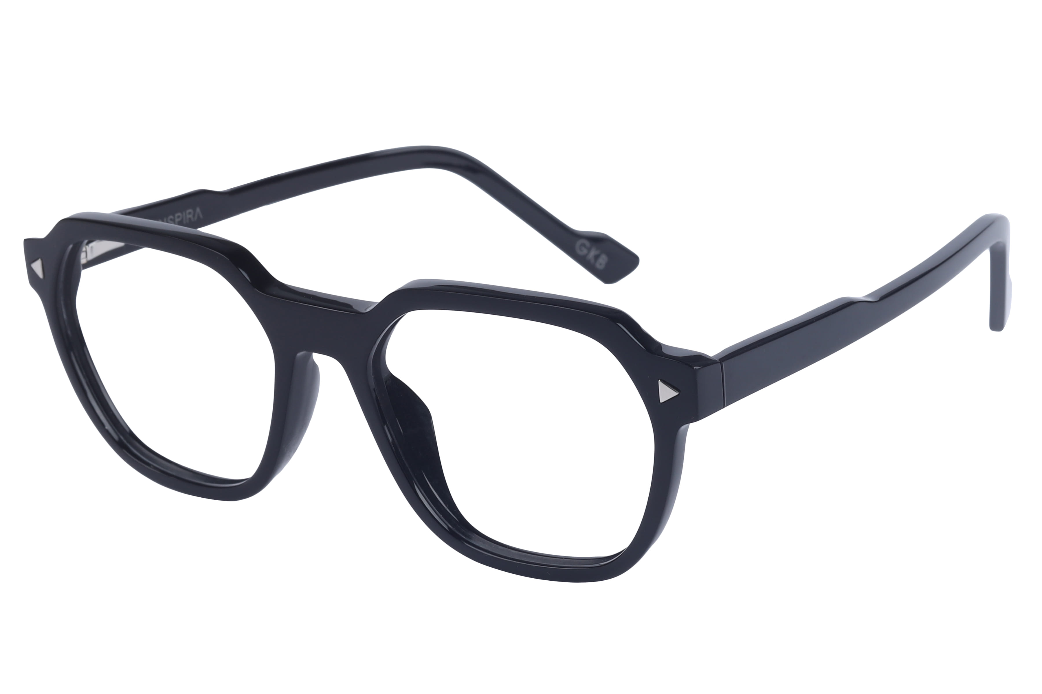 Inspira 13116 N-133 Frame Black Female Full Shell Frame — Black frame — view 1