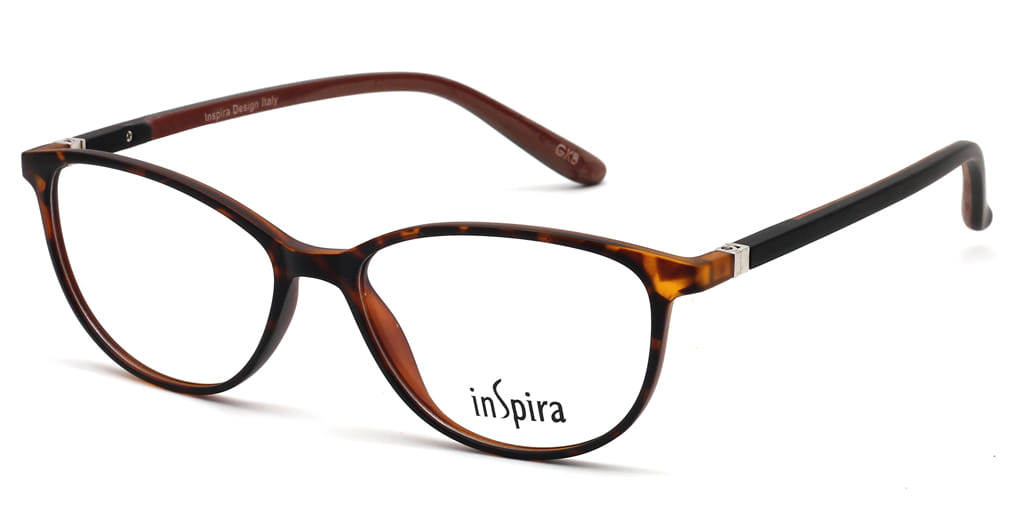 Inspira 0417HG Frame Tortoise Female Full Shell Frame — view 2