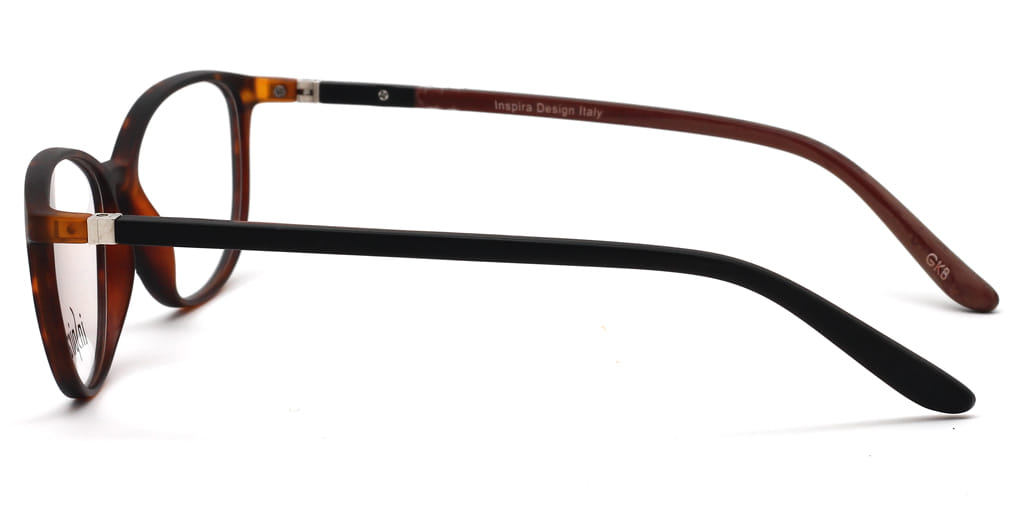 Inspira 0417HG Frame Tortoise Female Full Shell Frame — view 4