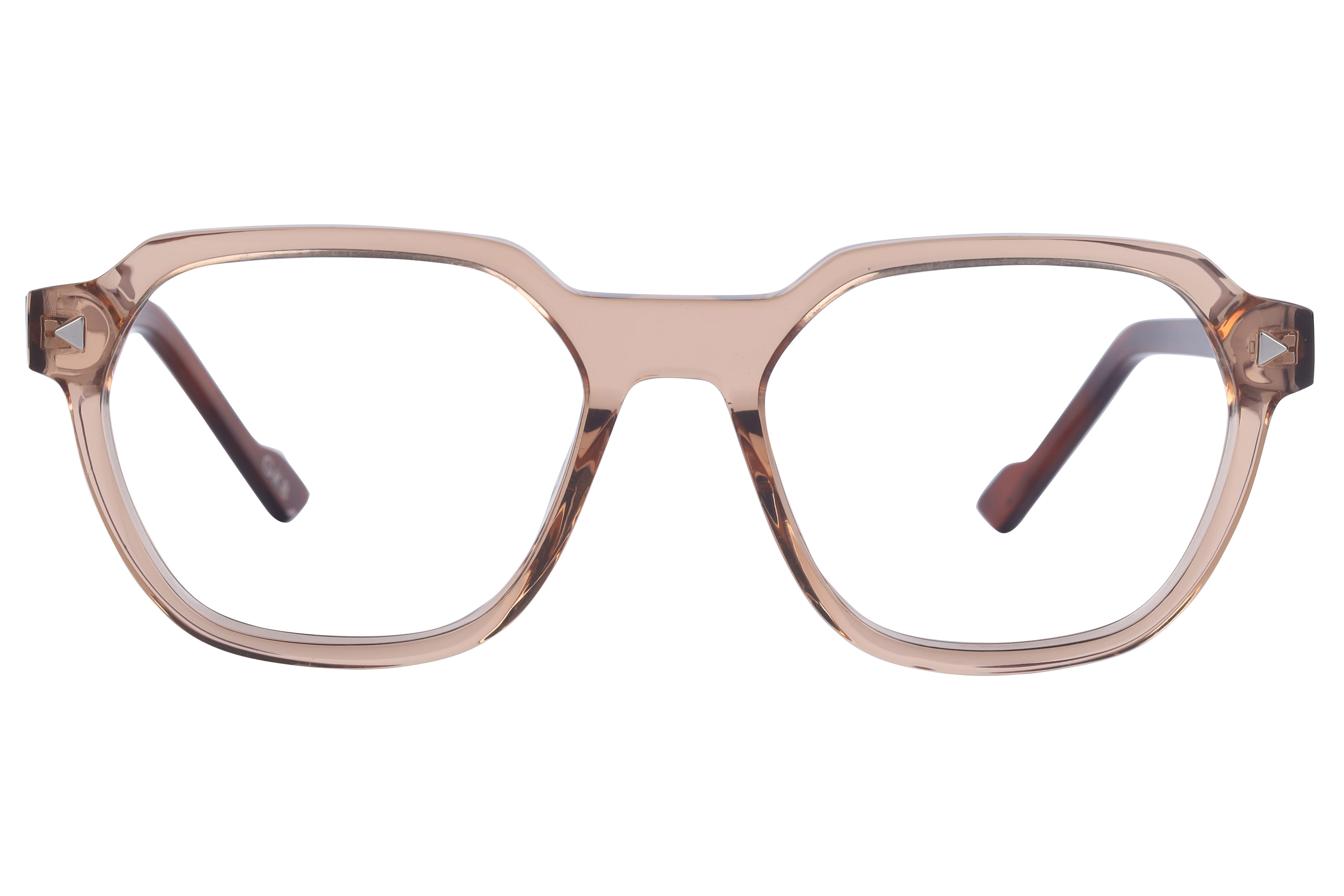 Inspira 13116 N-133 Frame Transparent Brown Female Full Shel Frame — Transparent Brown frame — view 2