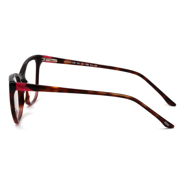 Inspira 3418D Frame Tortoise Female Full Shell Frame — Tortoise frame — view 4