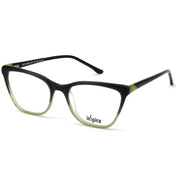 Inspira 3418D Frame Grey Female Full Shell — Grey frame