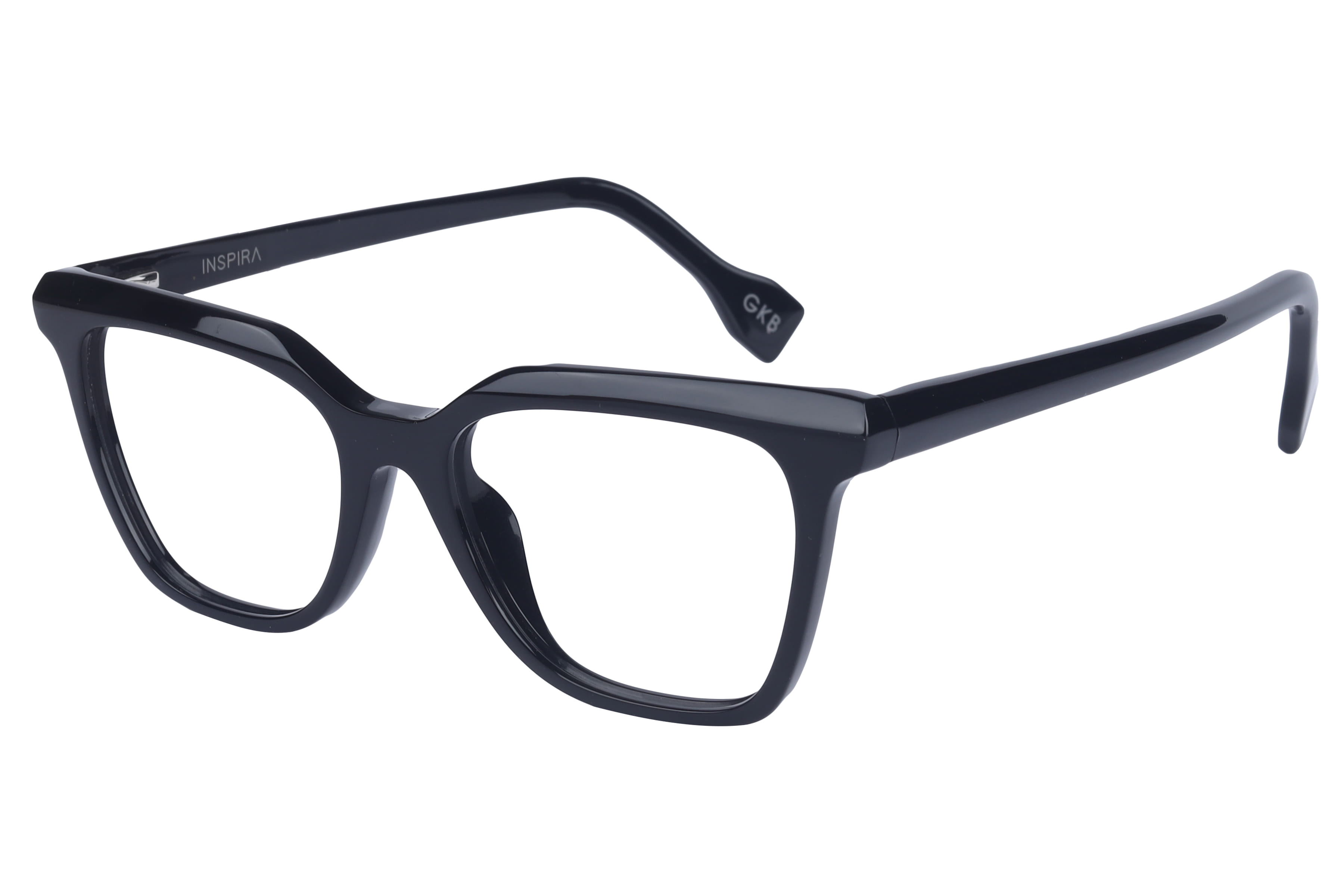 Inspira 13121 XW-142 Frame Black Female Full Shell Frame — Black frame — view 1