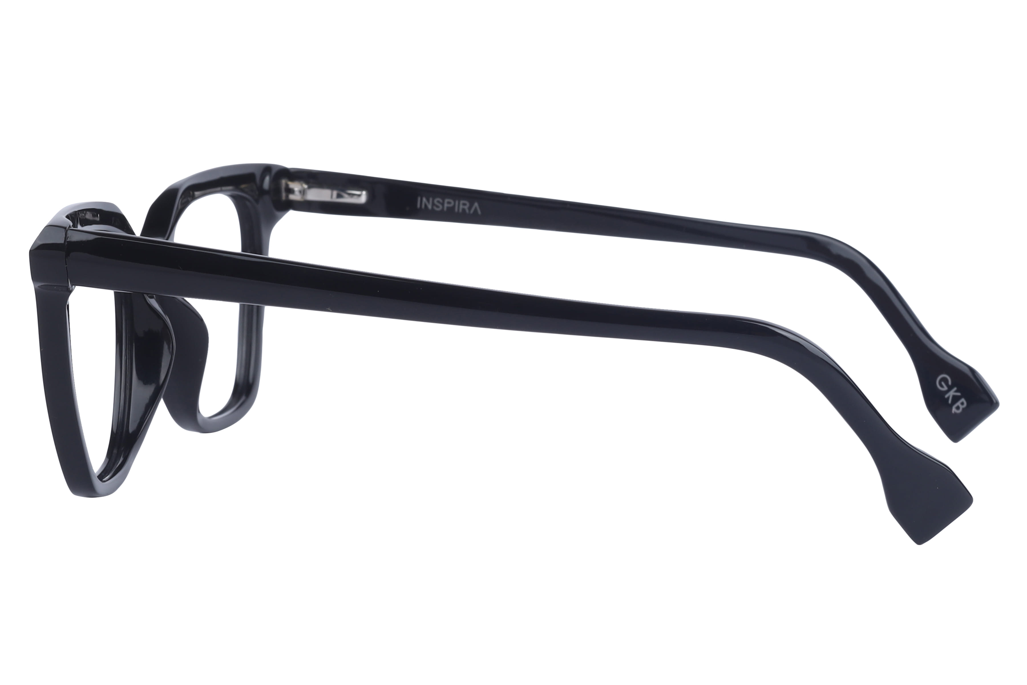 Inspira 13121 XW-142 Frame Black Female Full Shell Frame — Black frame — view 3