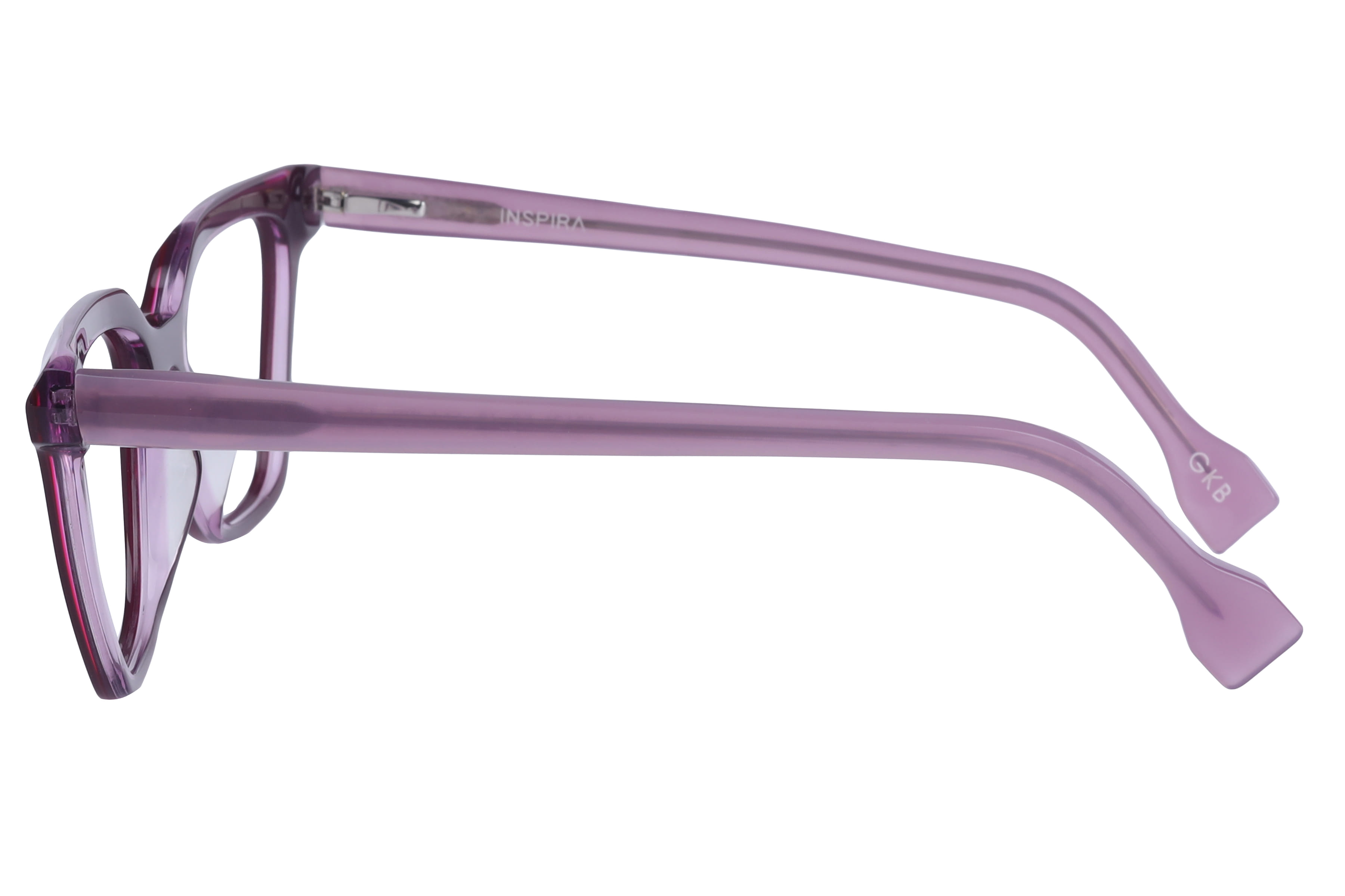 Inspira 13121 XW-142 Frame Violet Female Full Shell Frame — Violet frame — view 3