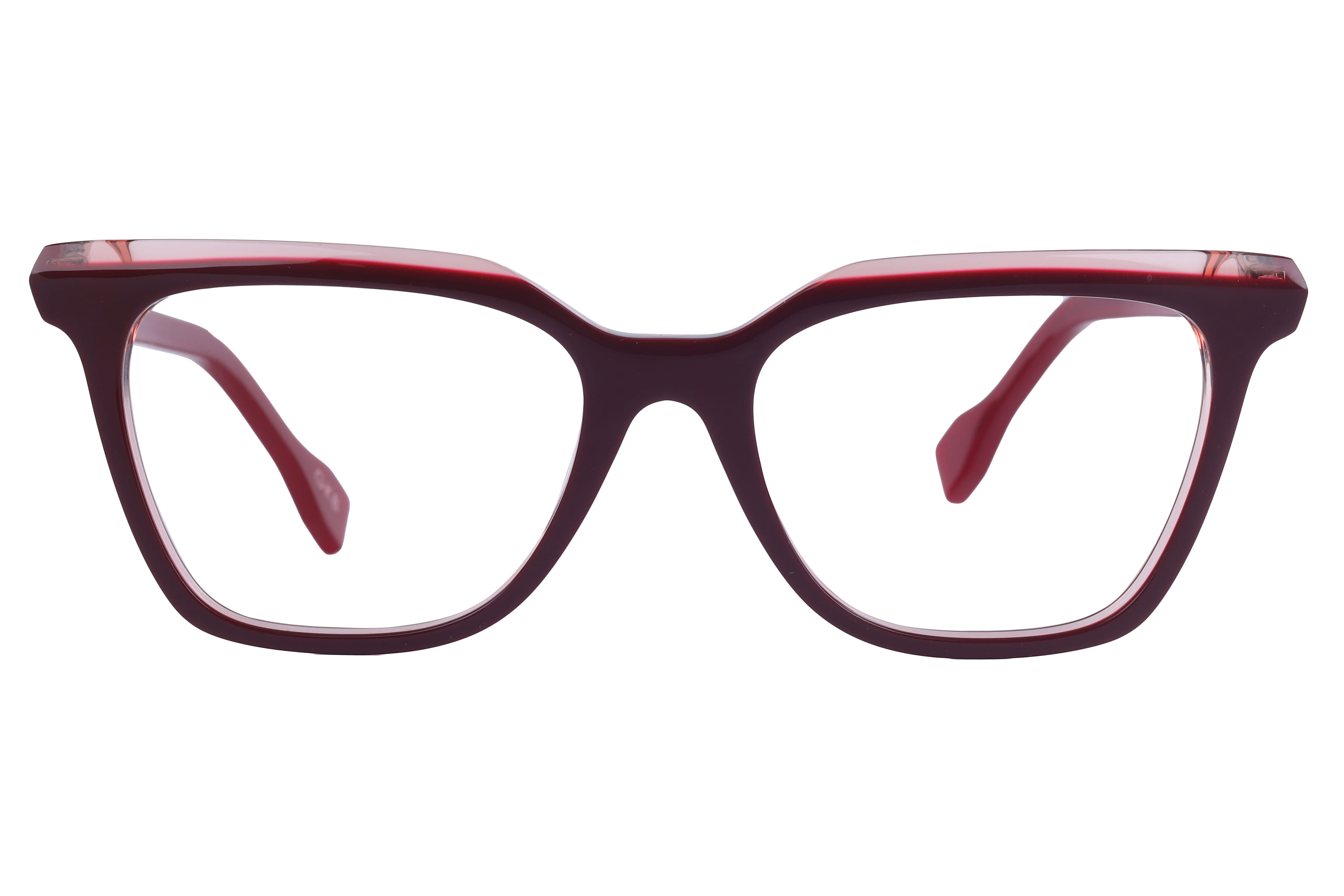 Inspira 13121 XW-142 Frame Maroon Female Full Shell — Black frame
