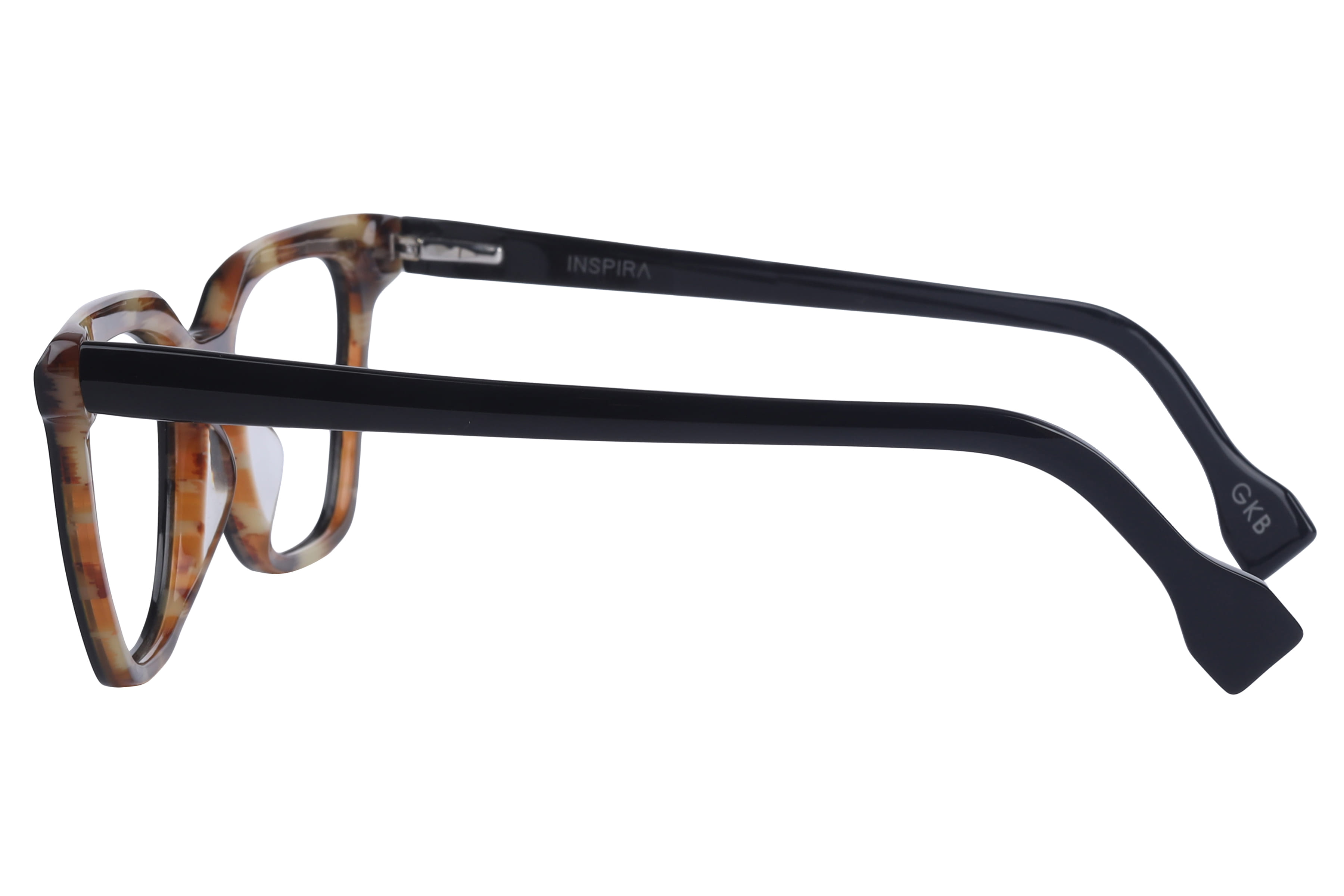 Inspira 13121 XW-142 Frame Black Female Full Shell Frame — Black frame — view 3