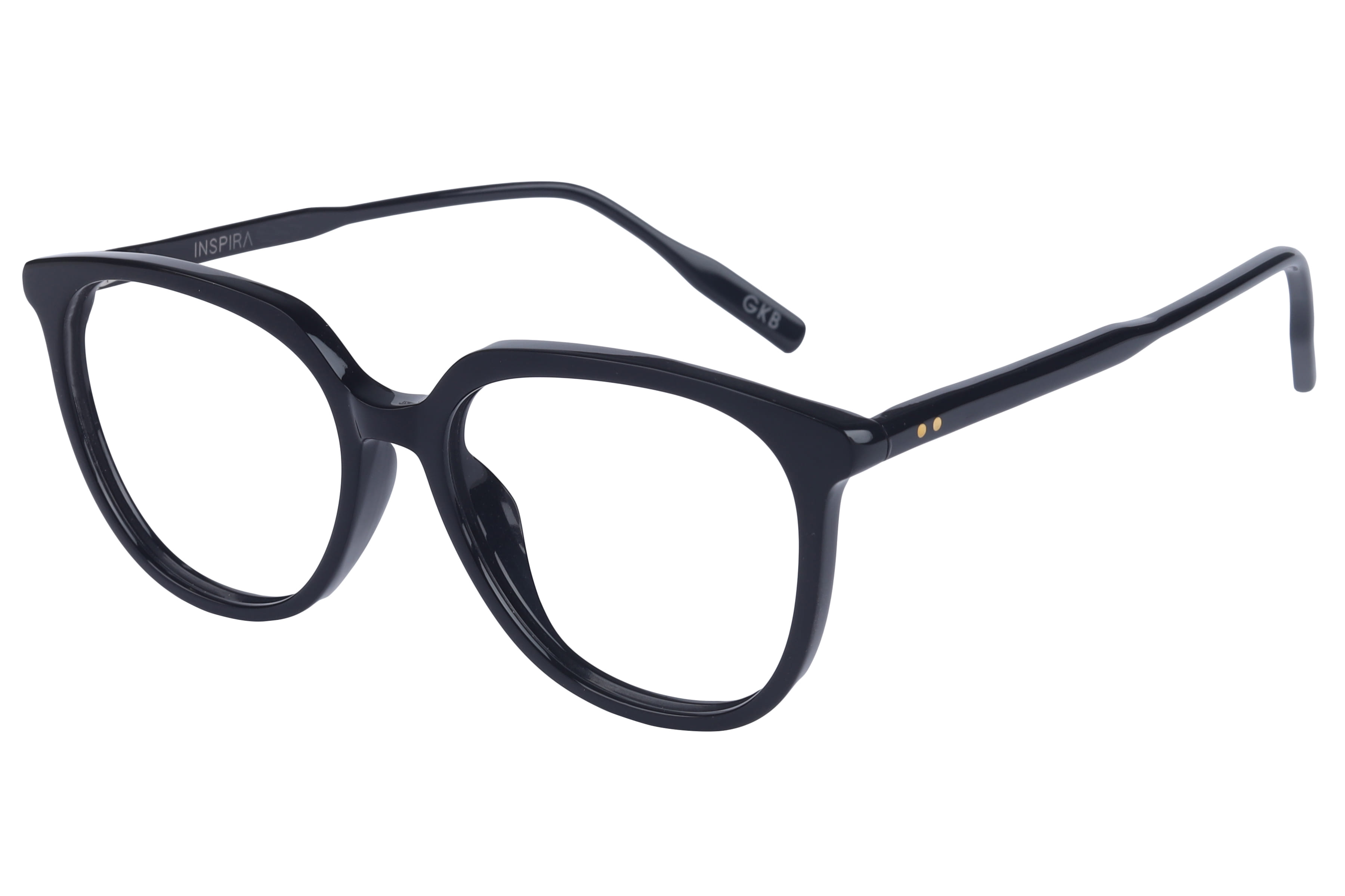 Inspira 13110 M-135 Frame Black Female Full Shell Frame — Black frame — view 1