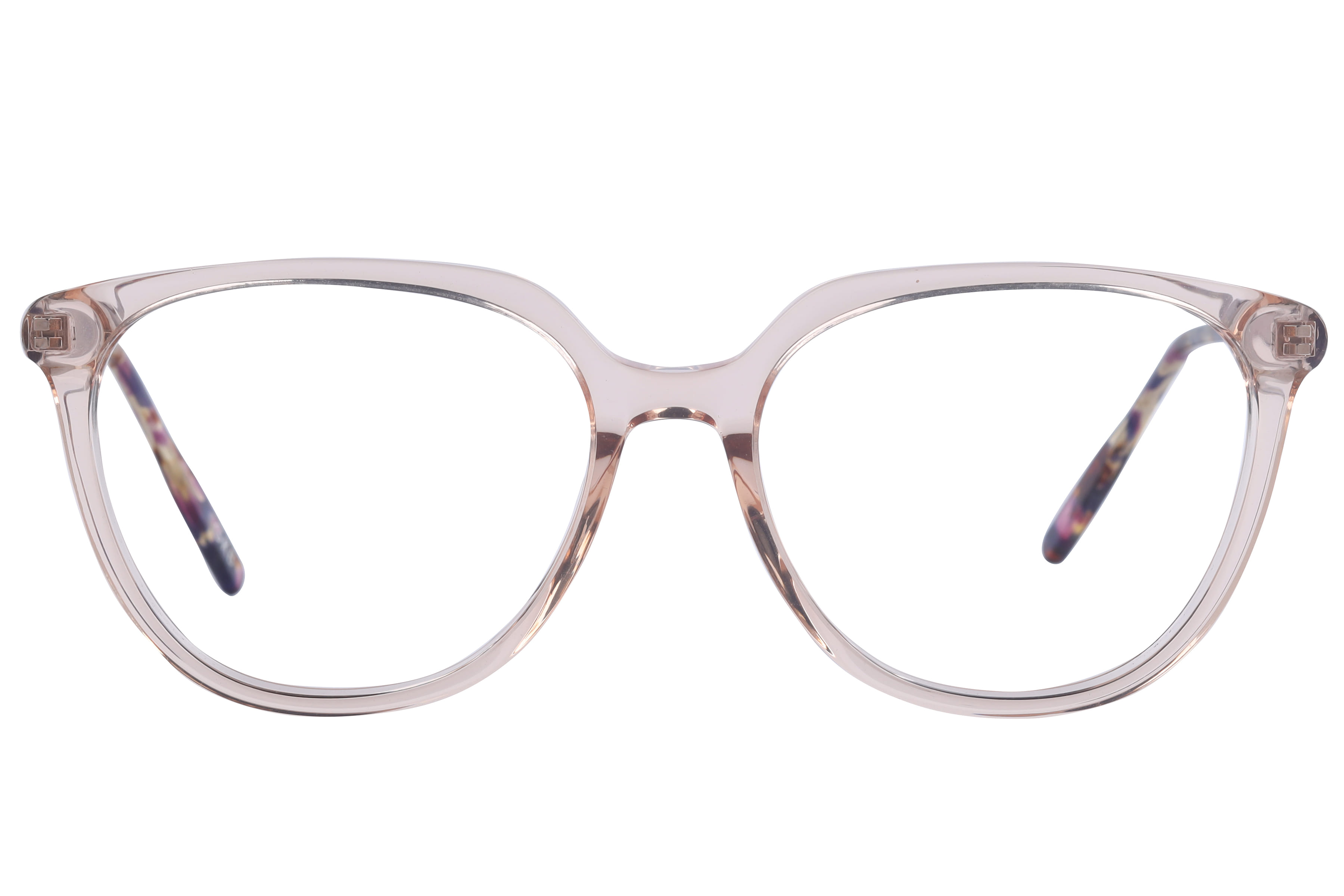 Inspira 13110 M-135 Frame Transparent Brown Female Full Shel — Transparent Brown frame