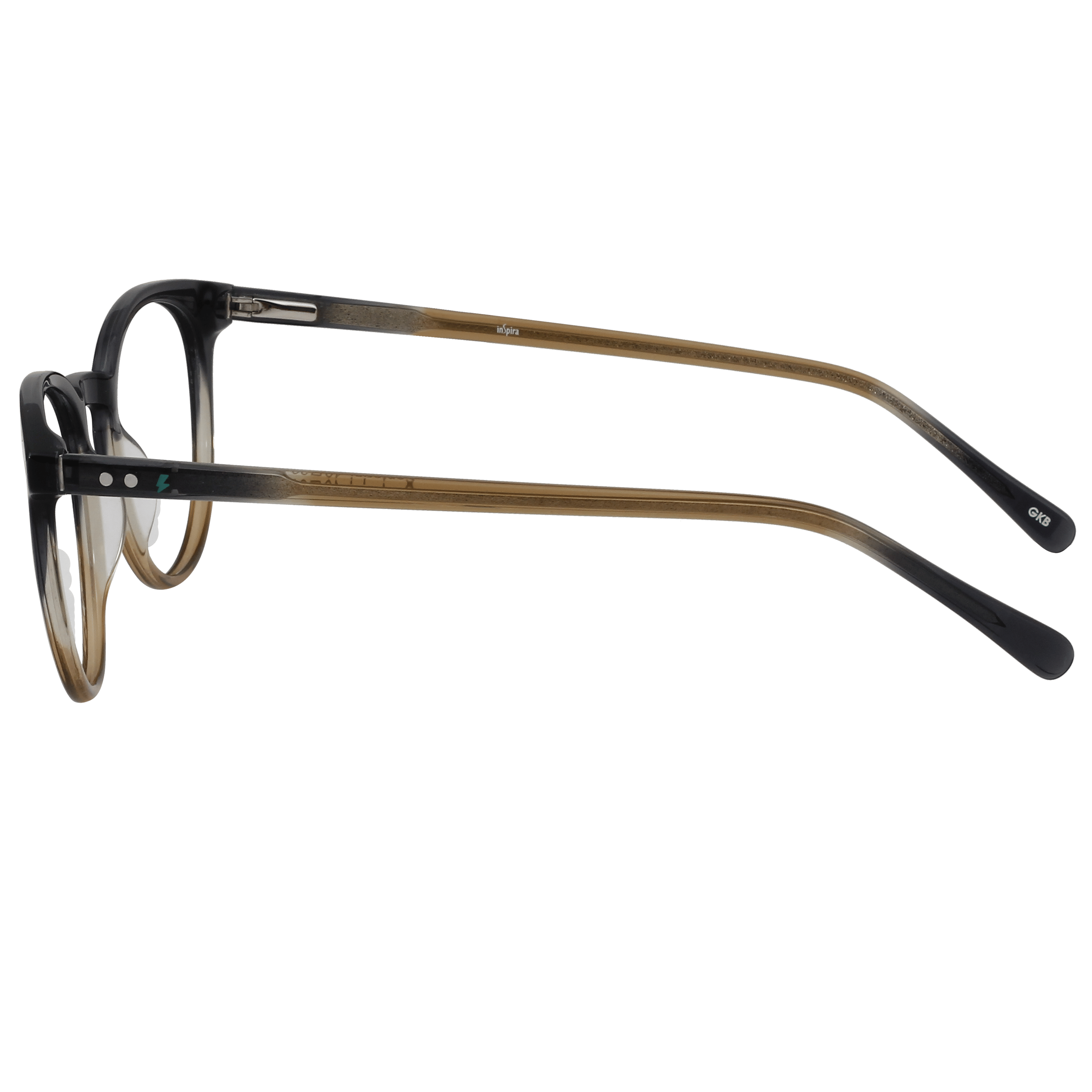 Inspira SANTORRINI Frame Grey Female Full Shell Frame — Grey frame — view 3