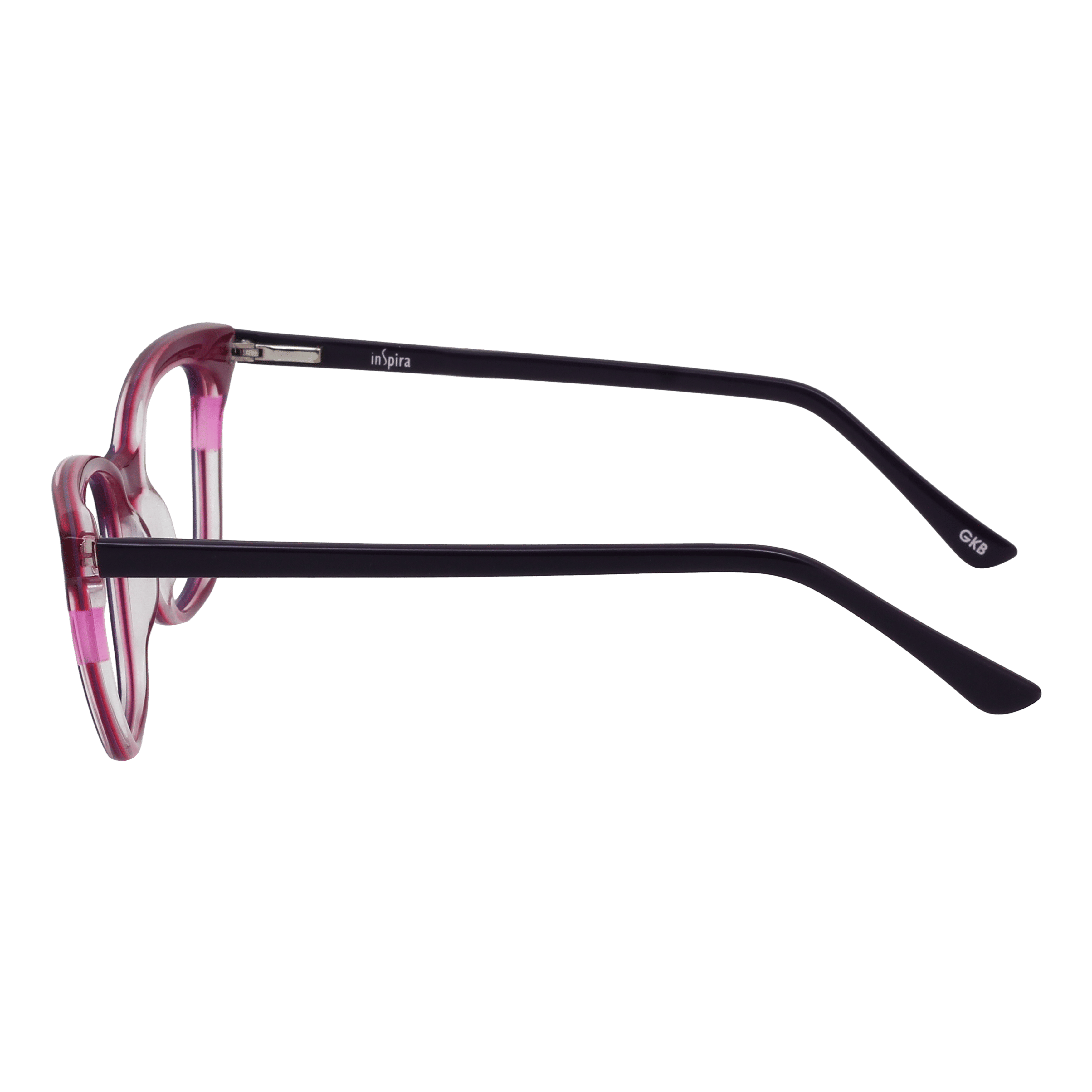 Inspira 3319HC Frame Violet Female Full Shell Frame — Violet frame — view 3