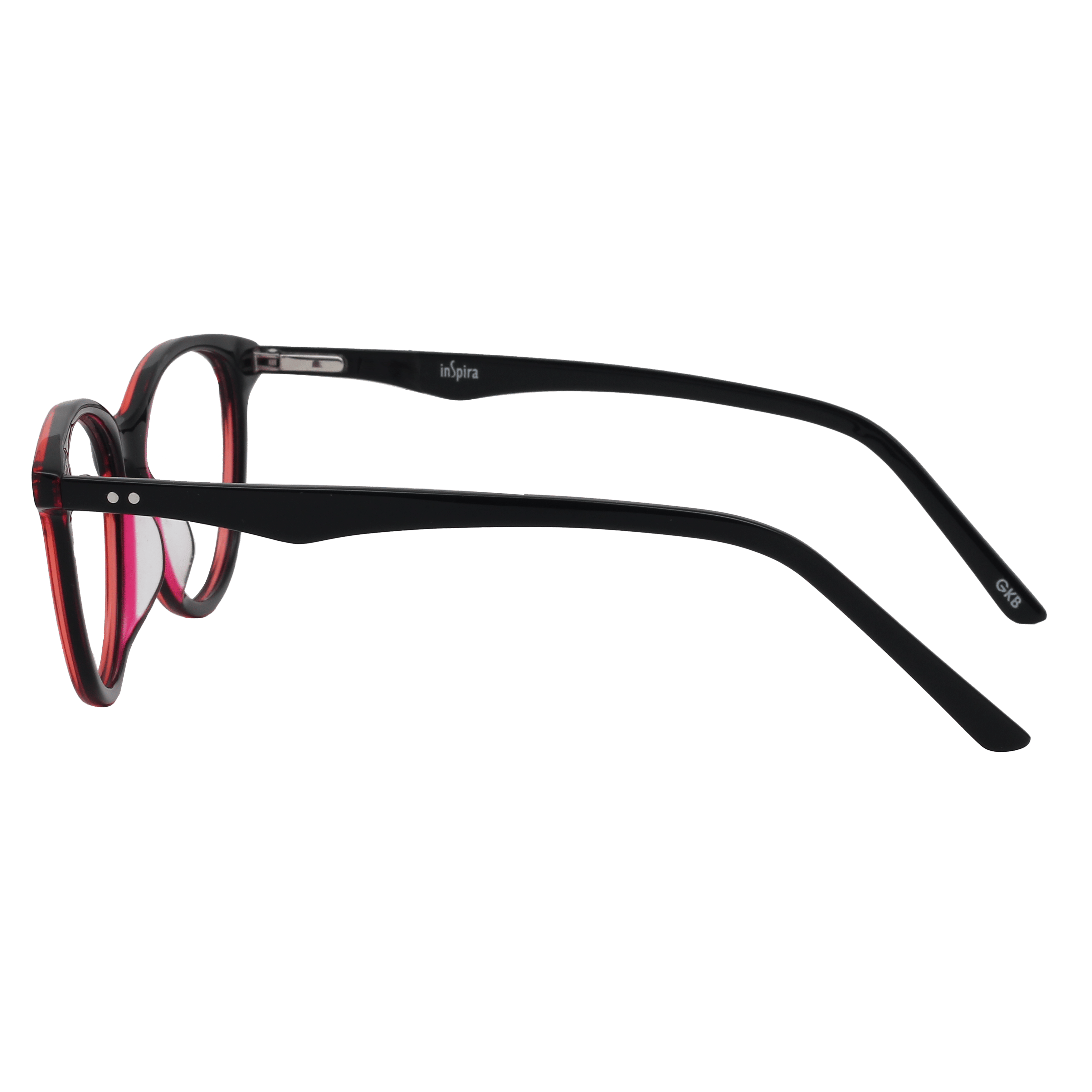 Inspira I-20111 Frame Brown Female Full Shell Frame — Brown frame — view 3