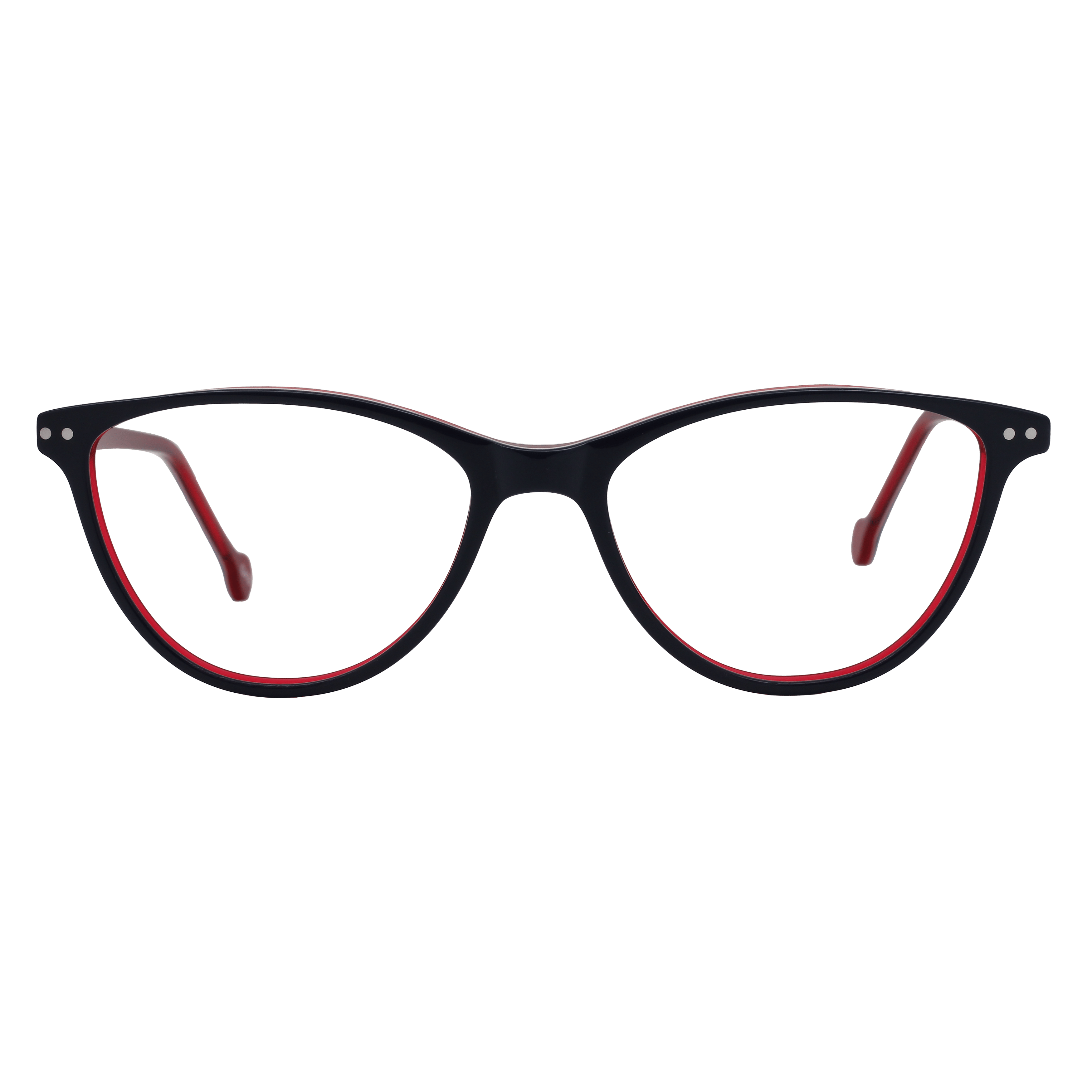 Inspira L-2113 Frame Blue Female Full Shell Frame — Blue frame — view 2