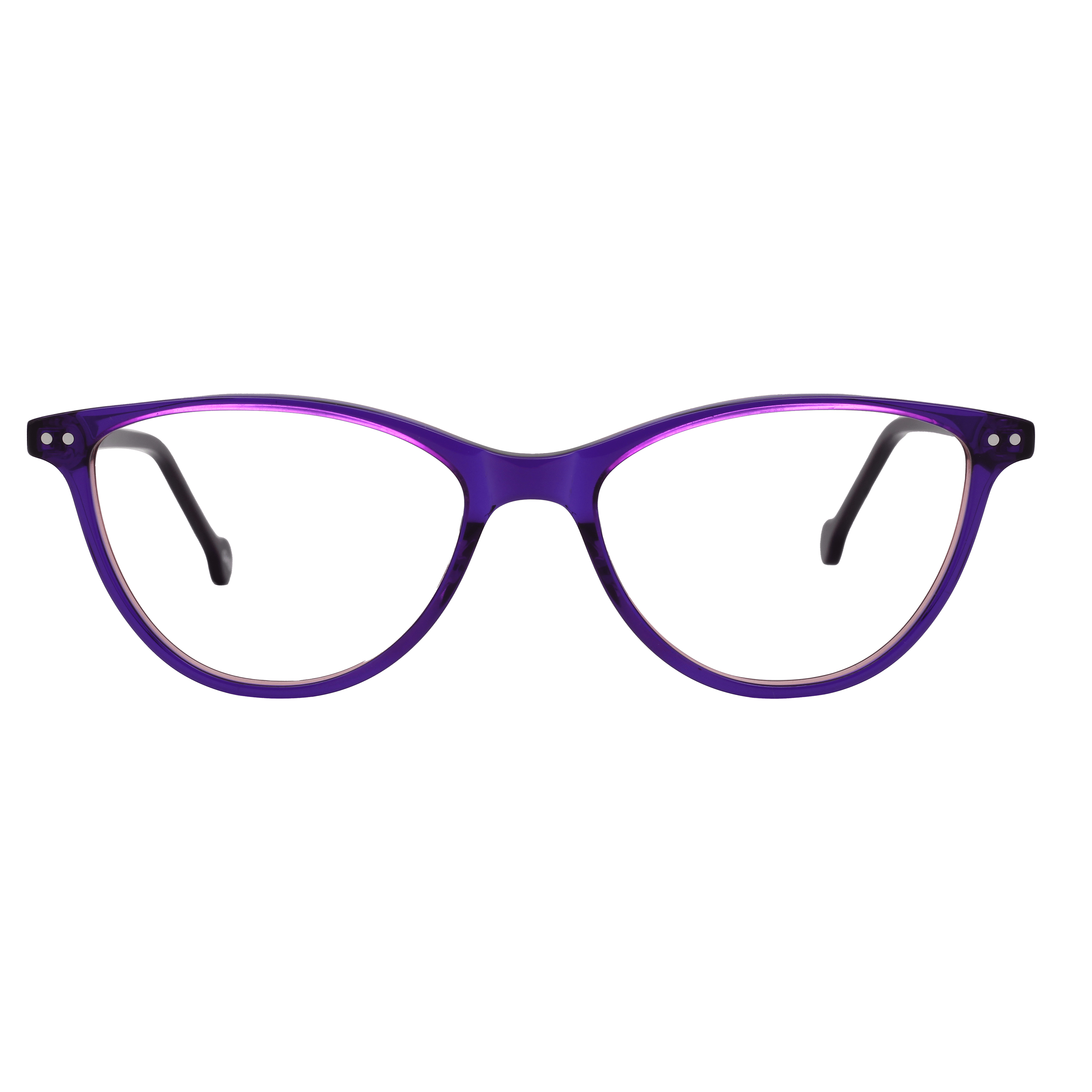 Inspira L-2113 Frame Violet Female Full Shell Frame — Violet frame — view 2