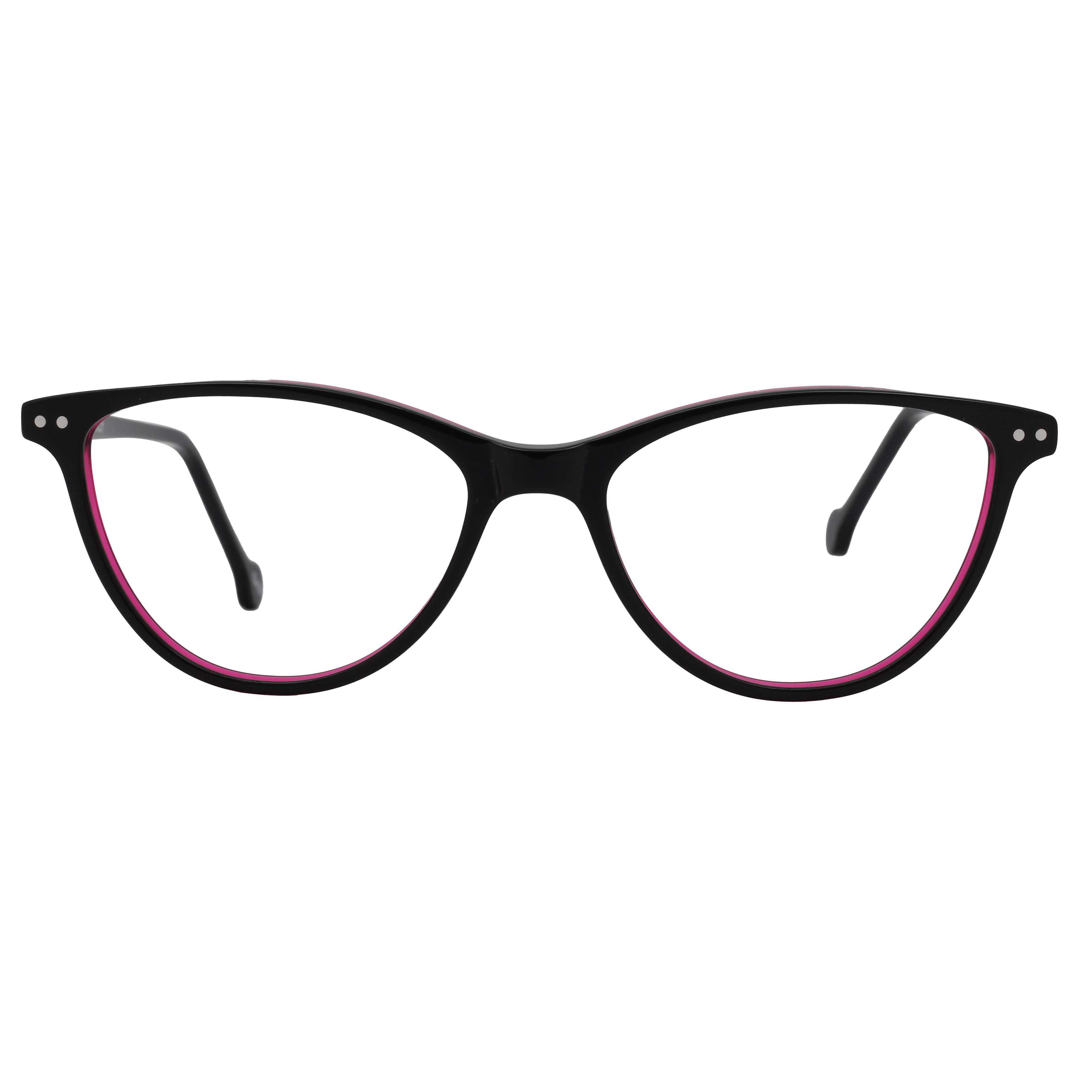 Inspira L-2113 Frame Brown Female Full Shell — Blue frame