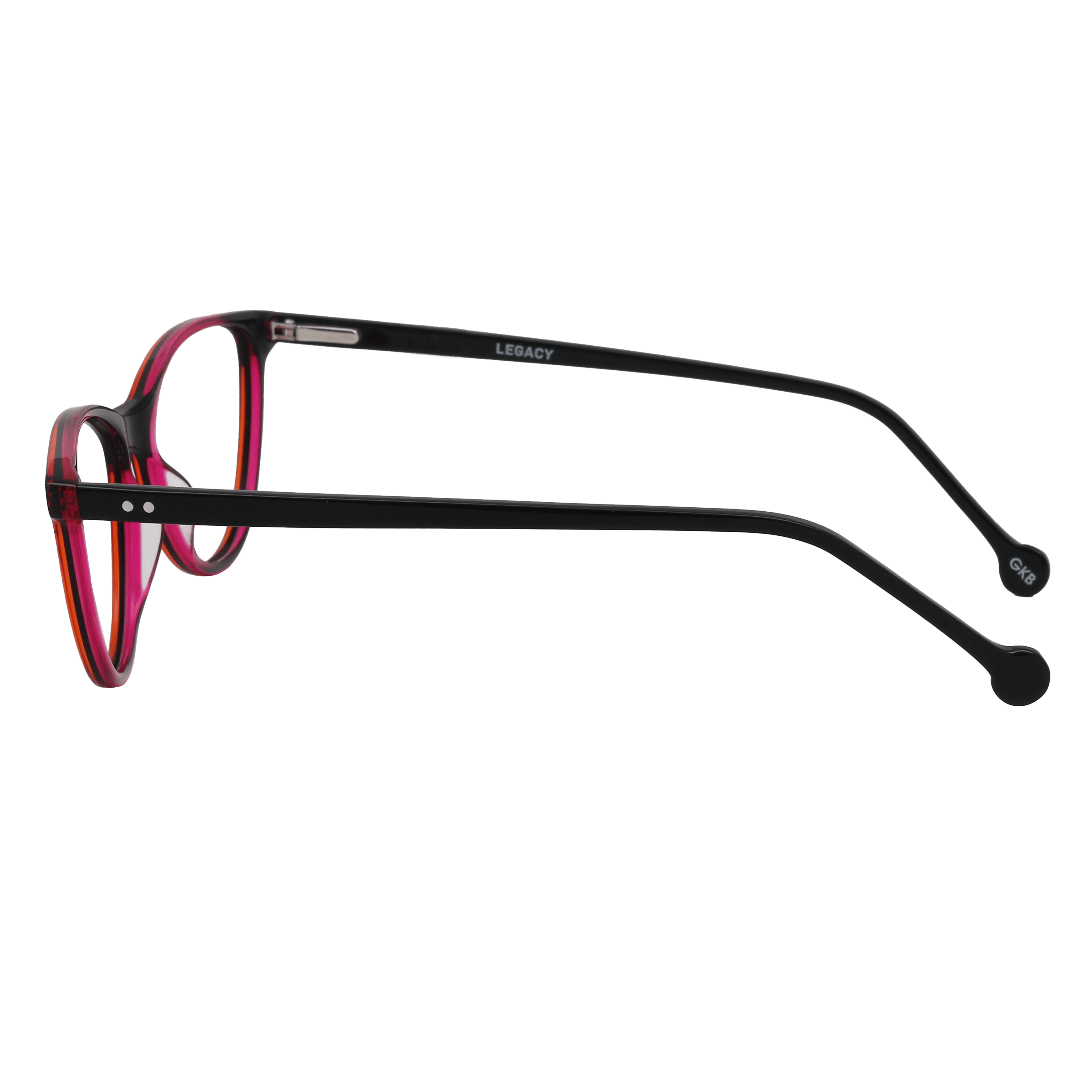 Inspira L-2113 Frame Brown Female Full Shell Frame — view 3
