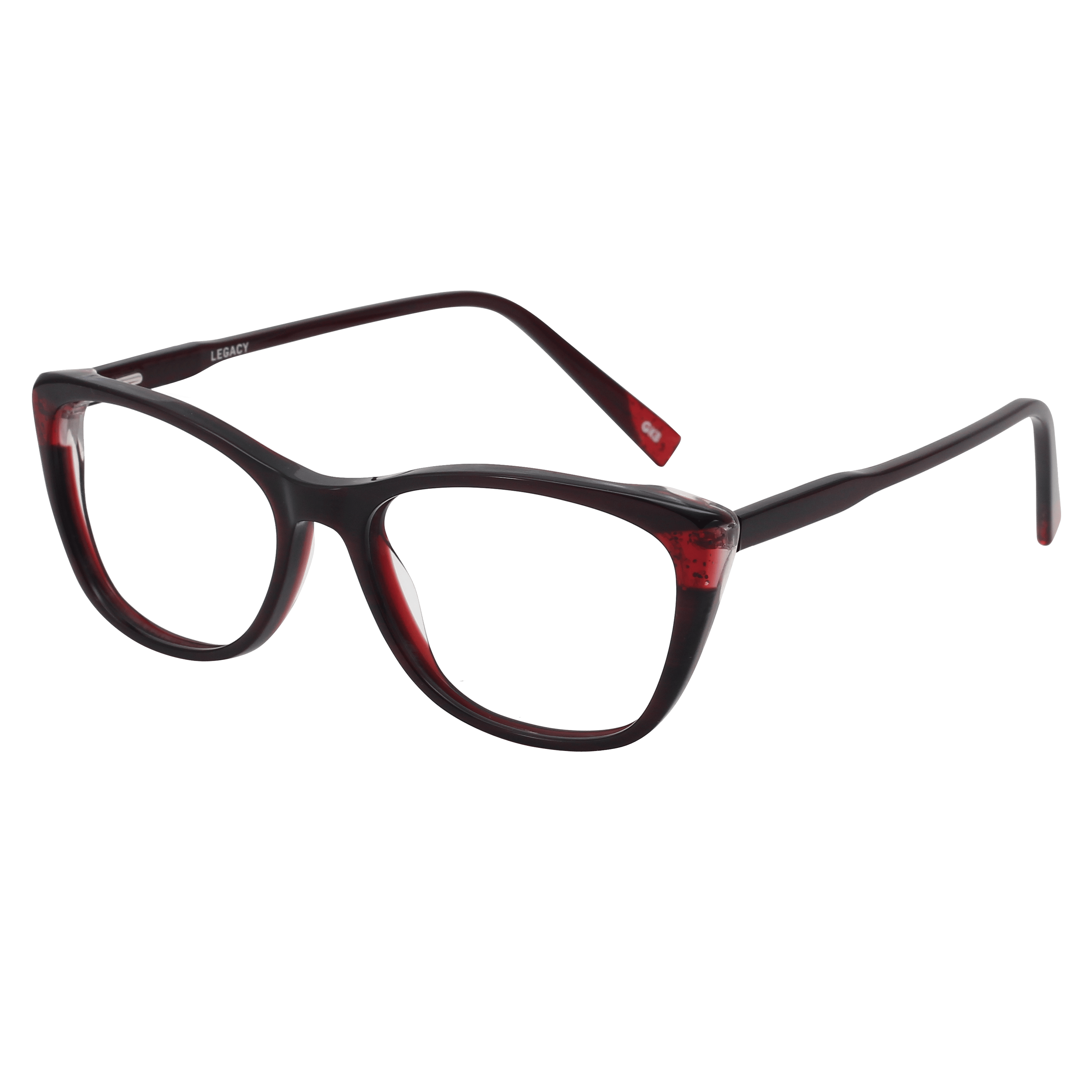Inspira SPARKLING-2 Frame Maroon Female Full Shell — Maroon frame