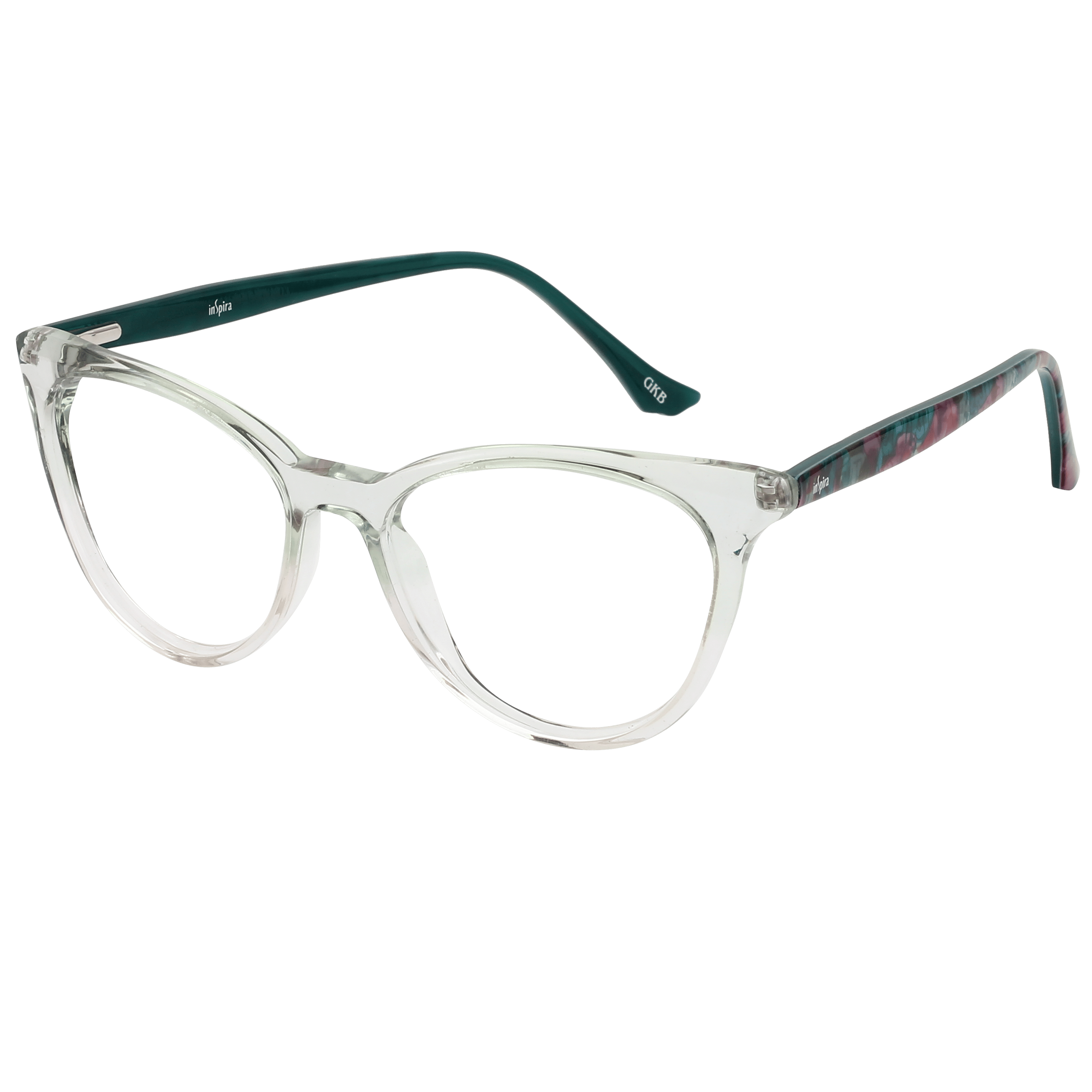 Inspira 5331 Frame Green Female Full Shell — Green frame