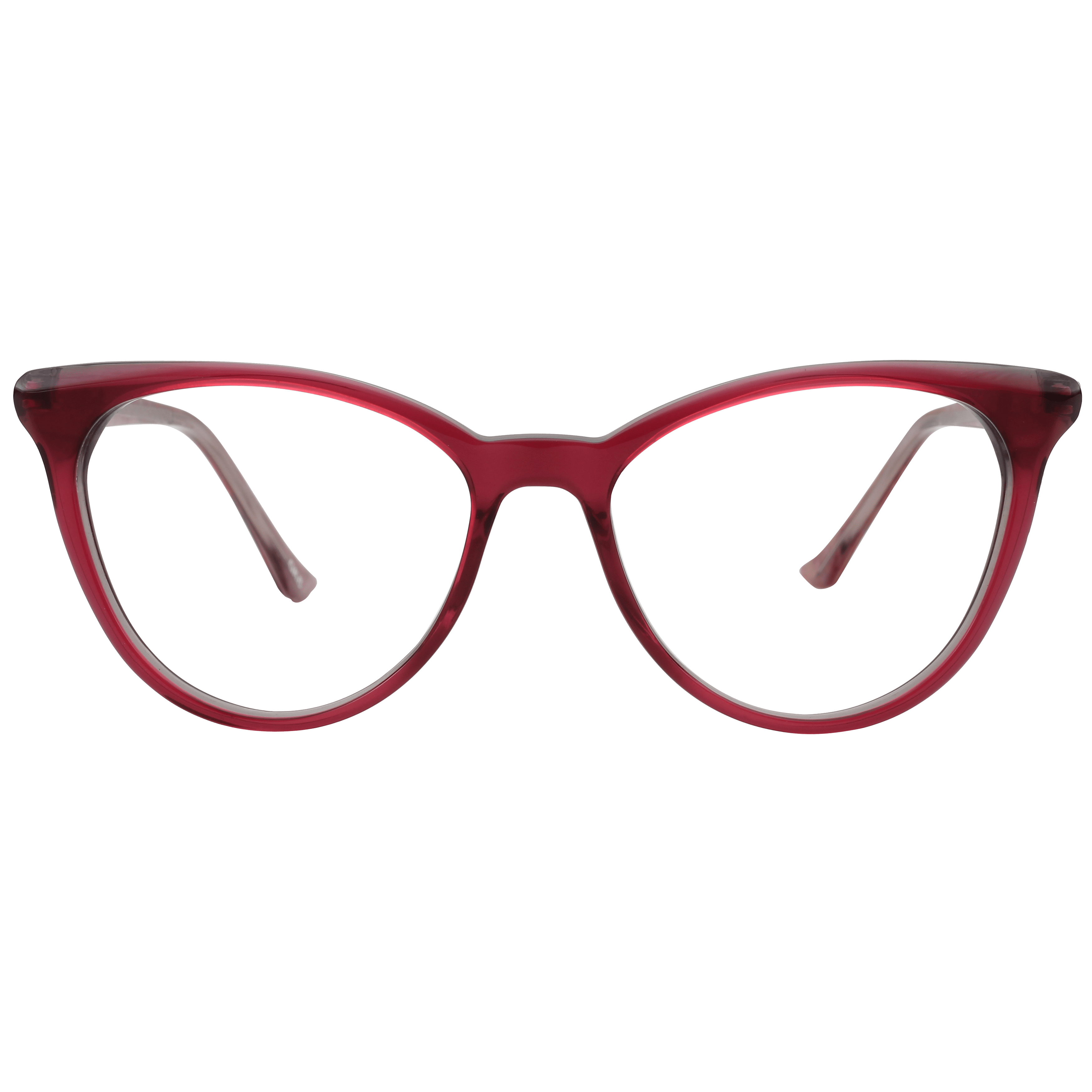 Inspira 5331 Frame Maroon Female Full Shell Frame — Maroon frame — view 2