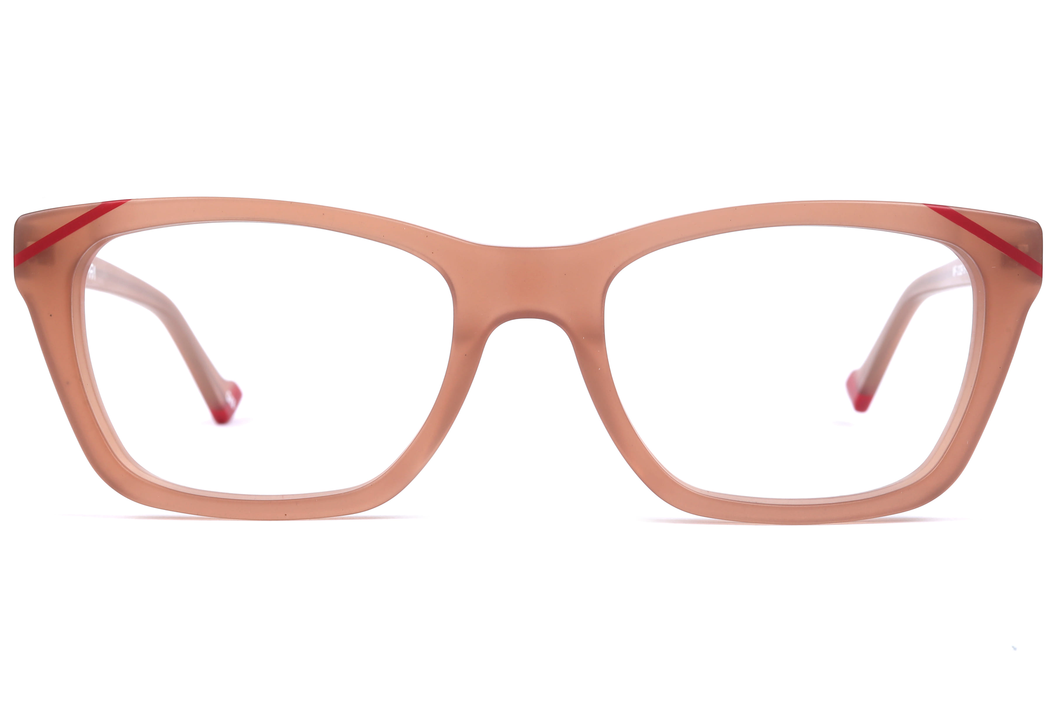 Inspira F2129 Frame Matt Brown Female Full Shell — Matt Brown frame